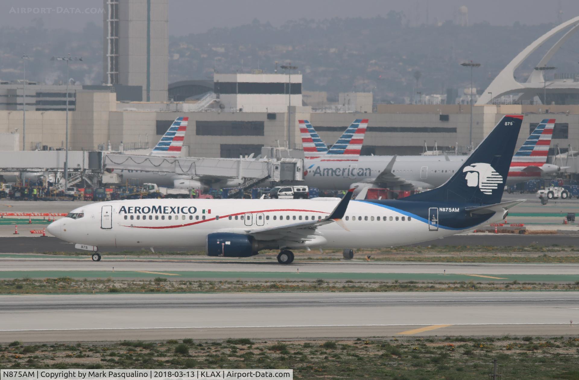 N875AM, 2014 Boeing 737-852 C/N 36705, Boeing 737-800