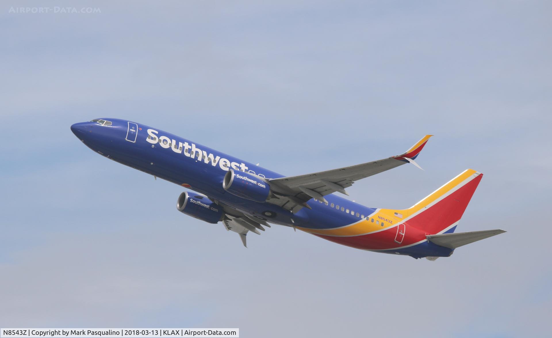 N8543Z, 2017 Boeing 737-8H4 C/N 63587, Boeing 737-800