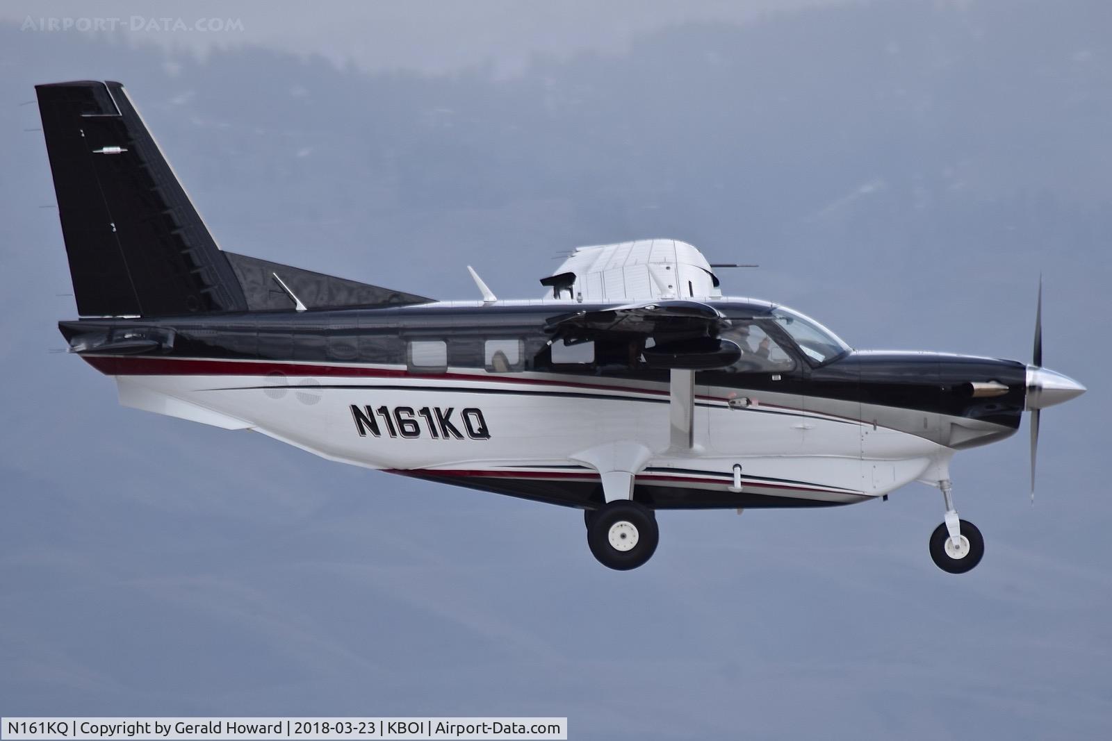 N161KQ, 2015 Quest Kodiak 100 C/N 100-0161, Landing RWY 10R.