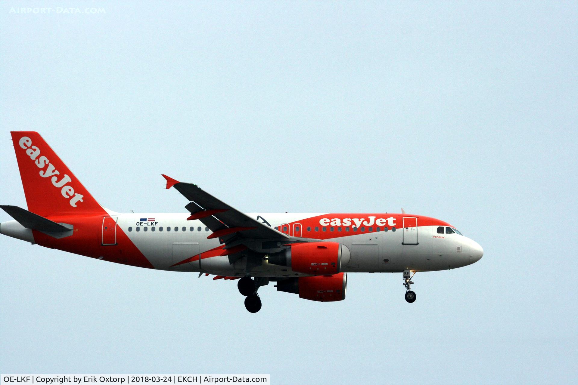 OE-LKF, 2008 Airbus A319-111 C/N 3746, OE-LKF landing rw 22L