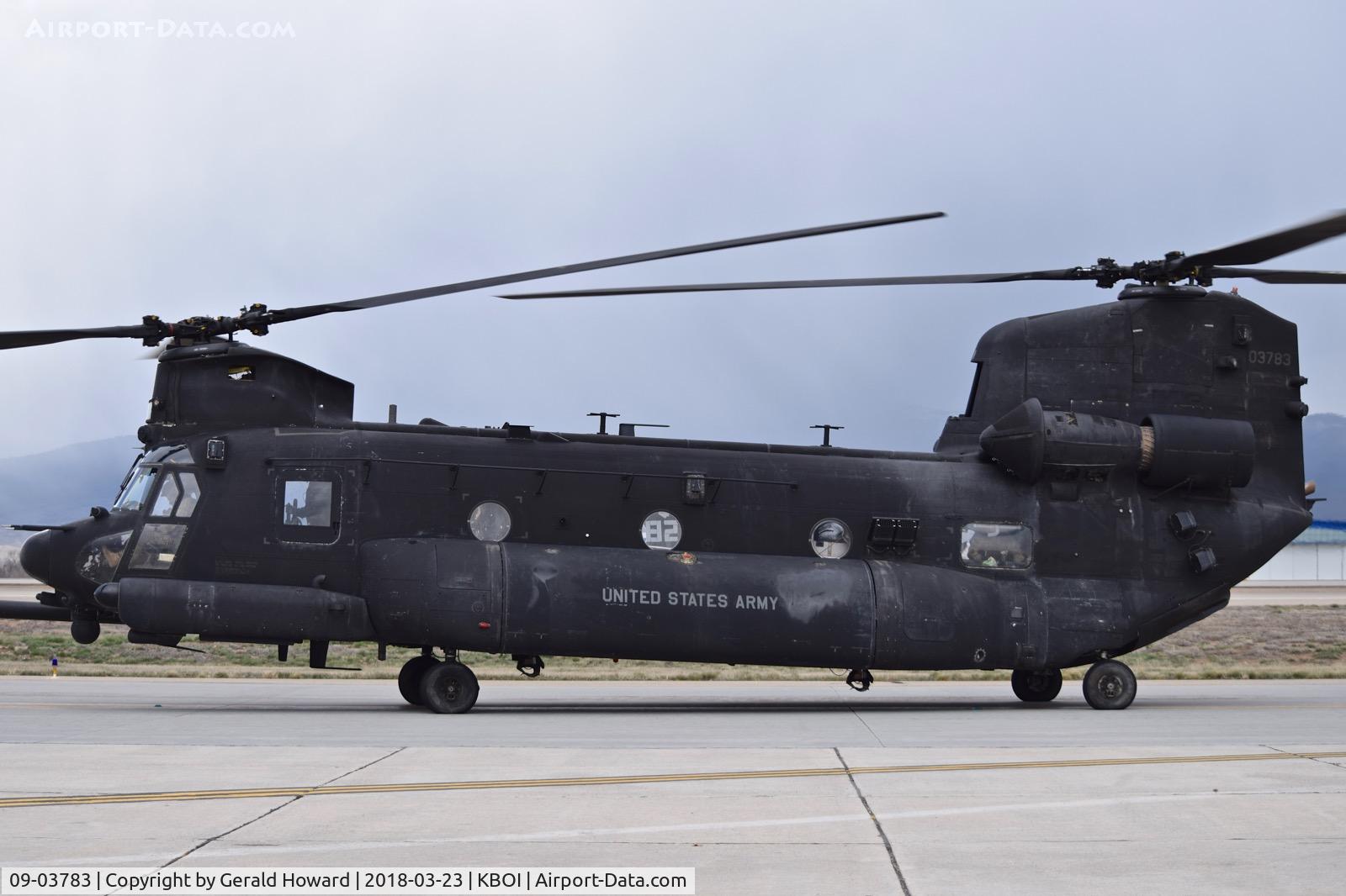09-03783, 2009 Boeing MH-47G Chinook C/N M.3783, U.S. Army 160th Special Operations Aviation Regiment (SOAR) “Night Stalkers” 4th BN, Joint Base Lewis-McChord, WA.