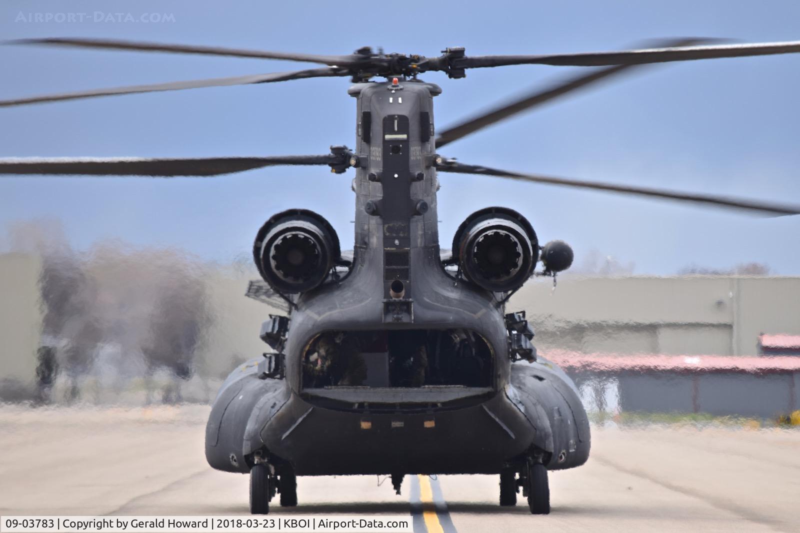 09-03783, 2009 Boeing MH-47G Chinook C/N M.3783, U.S. Army 160th Special Operations Aviation Regiment (SOAR) “Night Stalkers” 4th BN, Joint Base Lewis-McChord, WA.