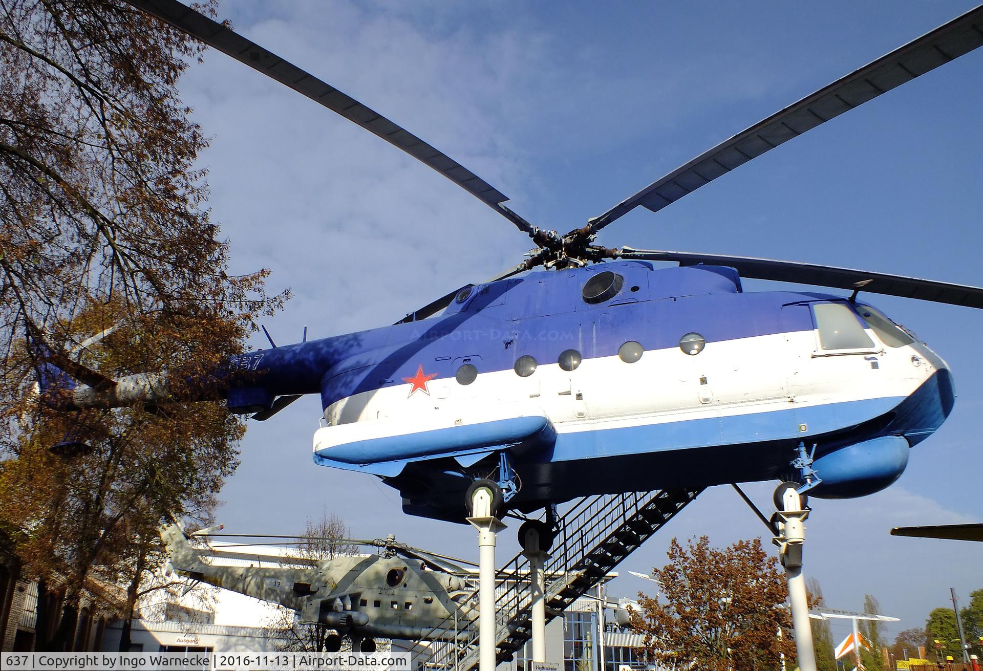 637, Mil Mi-14PL Haze A C/N B4006, Mil Mi-14PL HAZE-A at the Technik-Museum, Speyer
