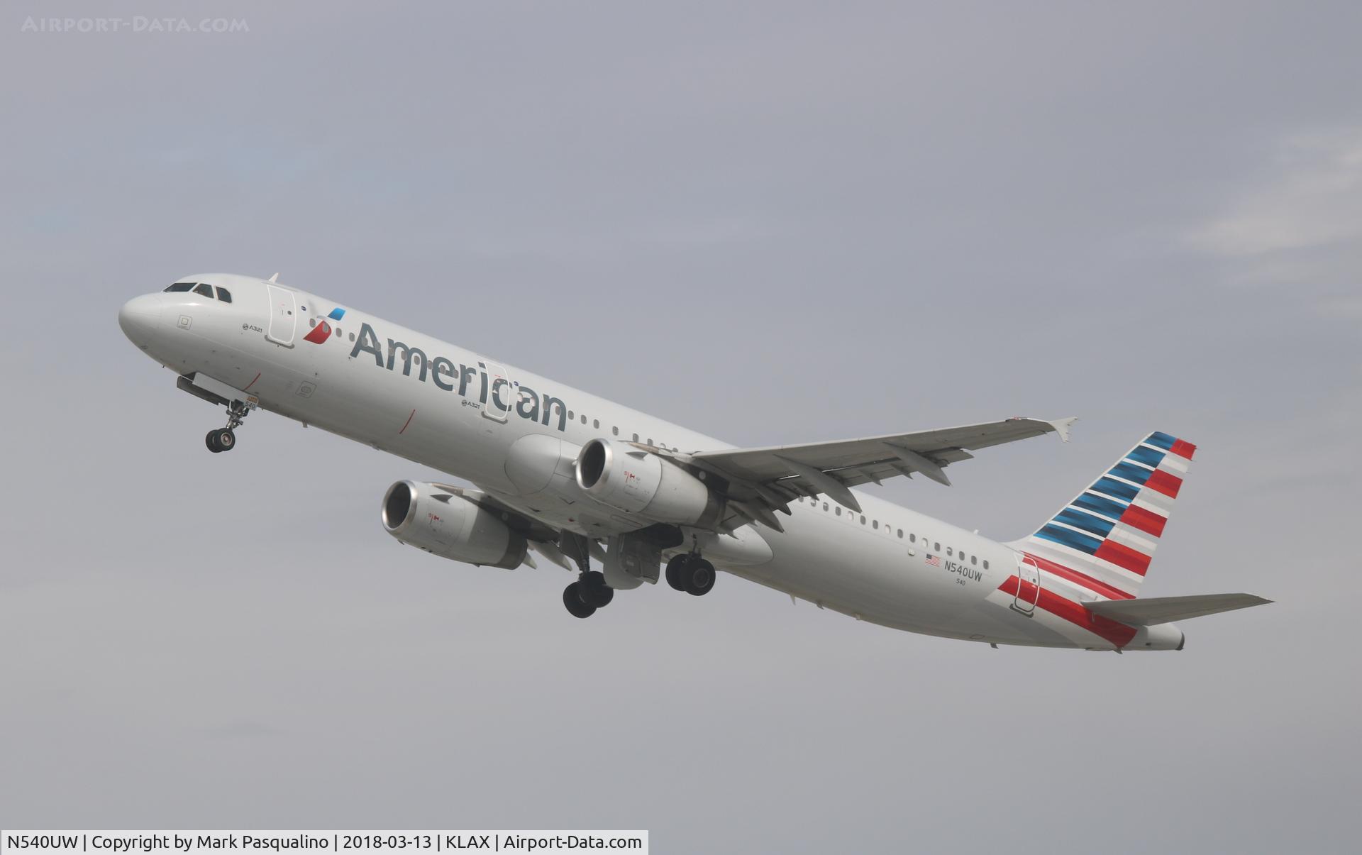 N540UW, 2009 Airbus A321-231 C/N 4107, Airbus A321-231
