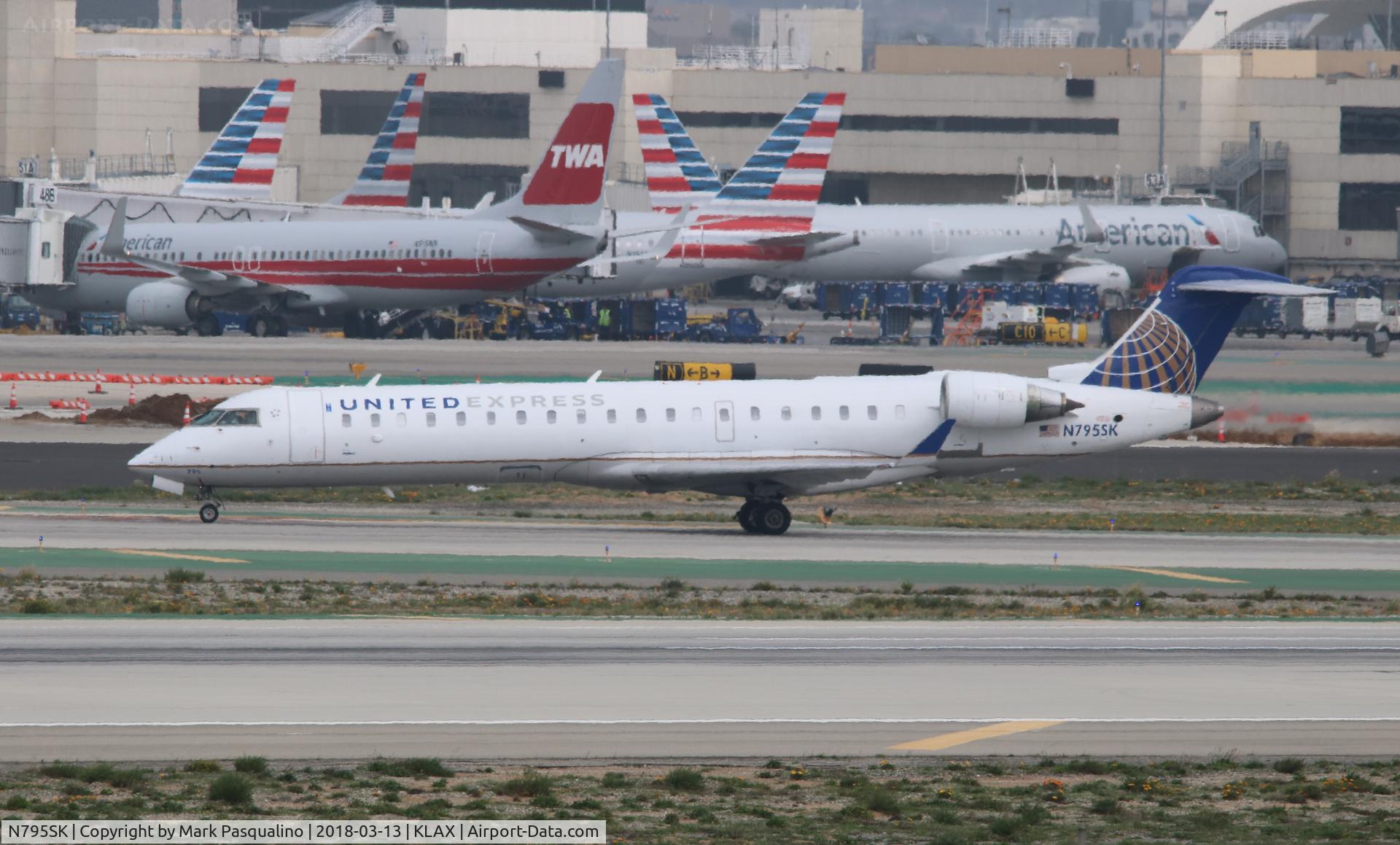 N795SK, 2010 Bombardier CRJ-700 (CL-600-2C10) Regional Jet C/N 10299, CL-600-2C10