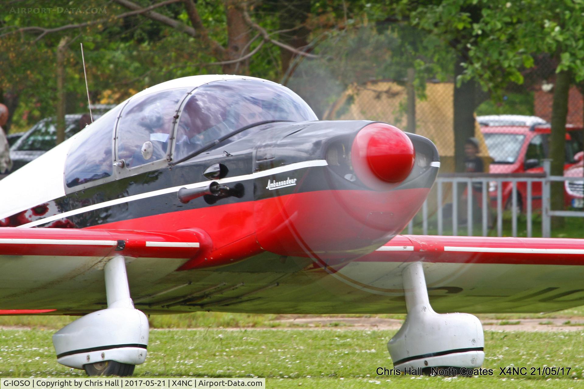 G-IOSO, 1961 CEA Jodel DR.1050 Ambassadeur C/N 46, North Coates Summer fly in