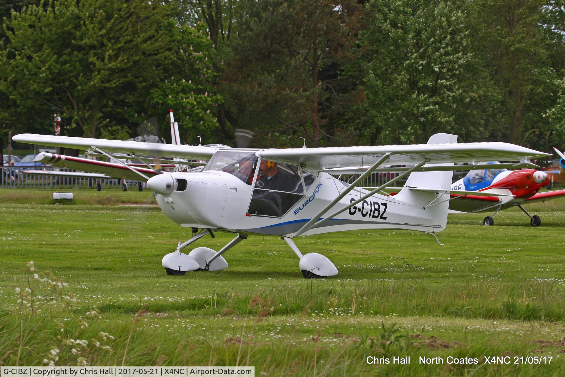 G-CIBZ, 2013 Eurofox 912S C/N BMAA/HB/642, North Coates Summer fly in
