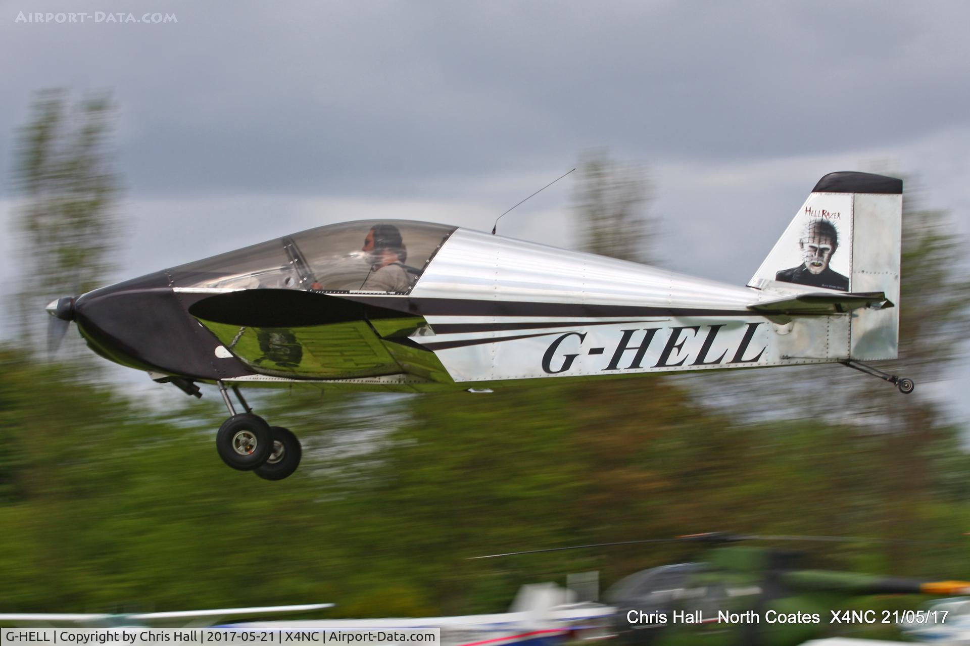 G-HELL, 2015 Sonex 3300 C/N LAA 337-15182, North Coates Summer fly in
