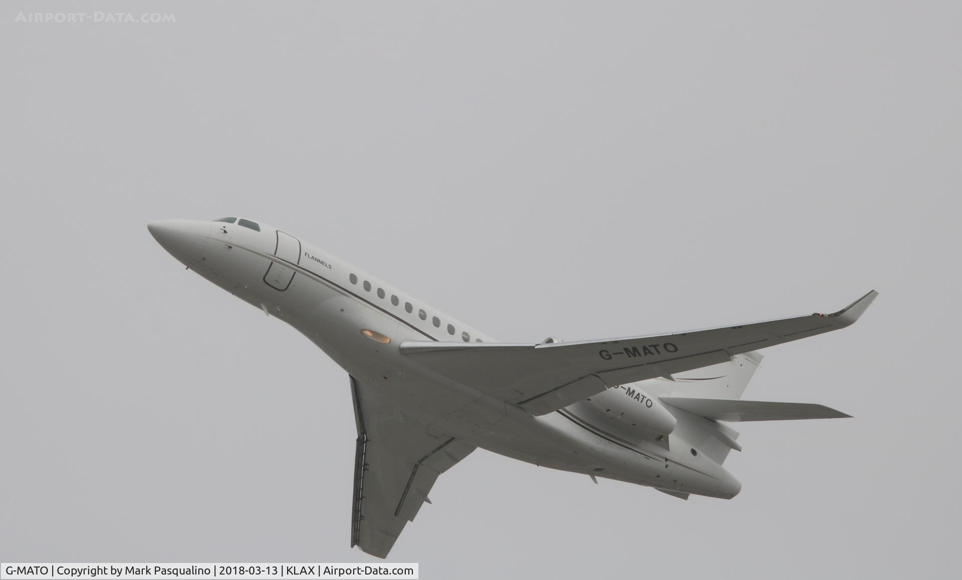 G-MATO, 2016 Dassault Falcon 7X C/N 277, Falcon 7X