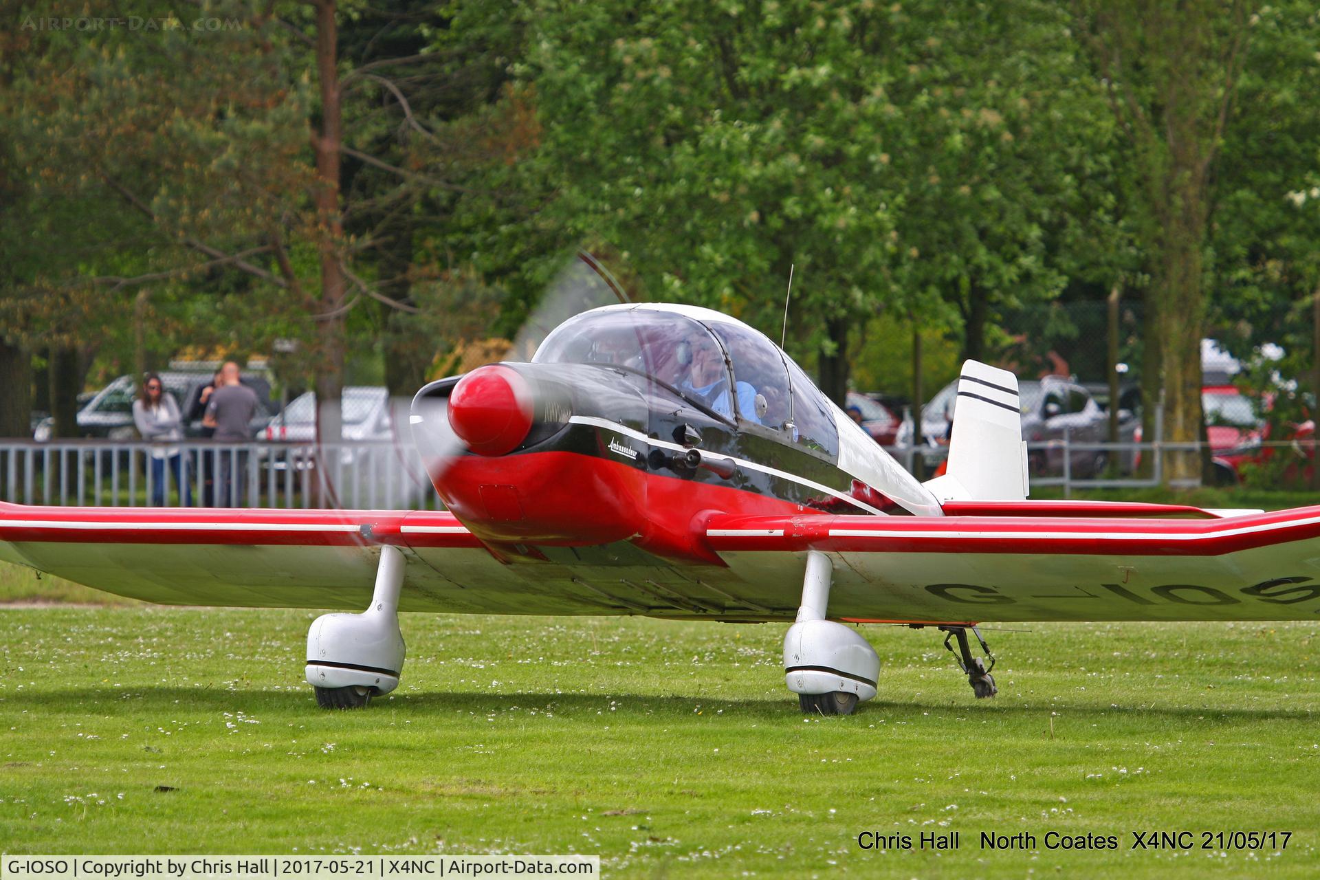 G-IOSO, 1961 CEA Jodel DR.1050 Ambassadeur C/N 46, North Coates Summer fly in