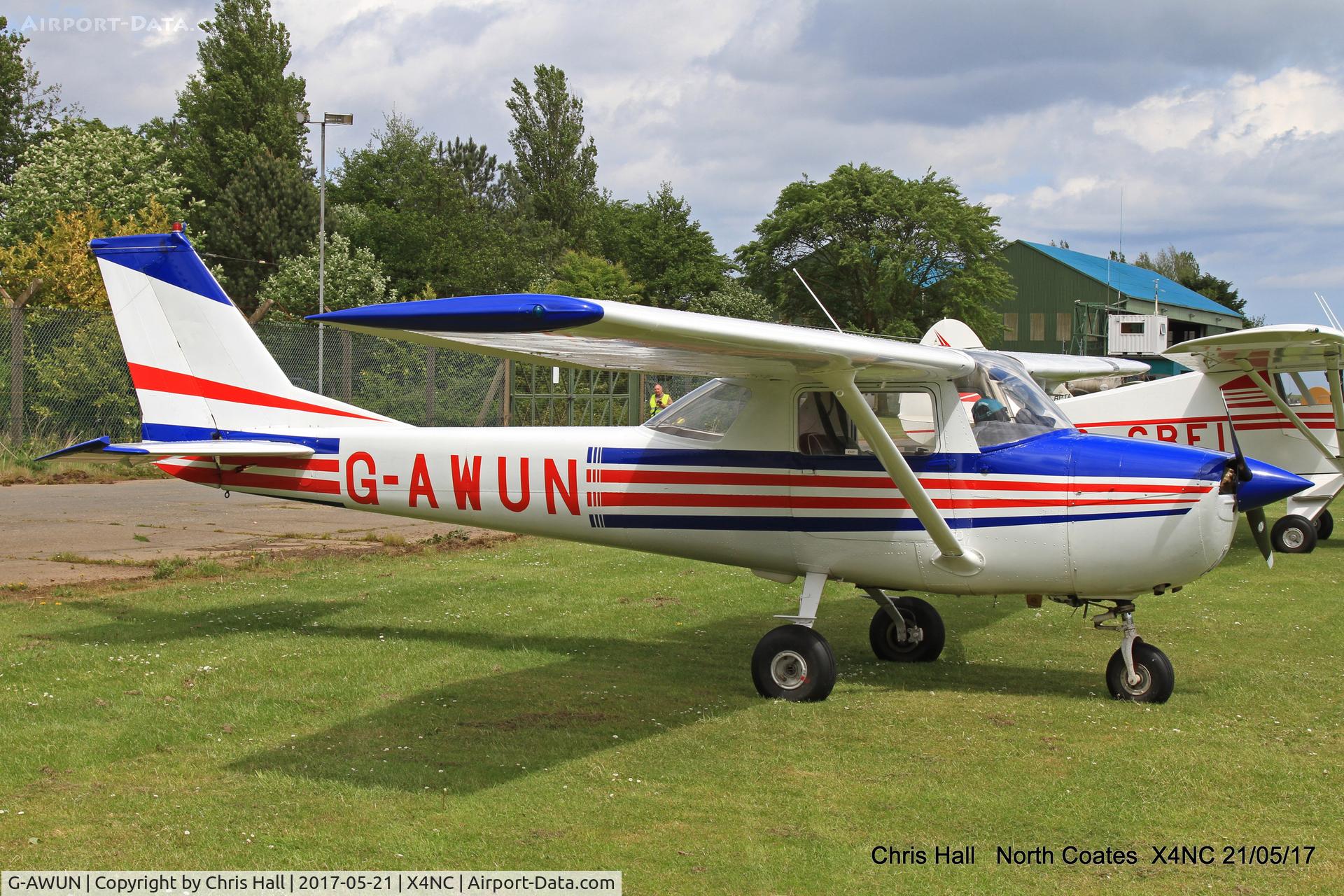 G-AWUN, 1968 Reims Cessna F150H C/N 0377, North Coates Summer fly in