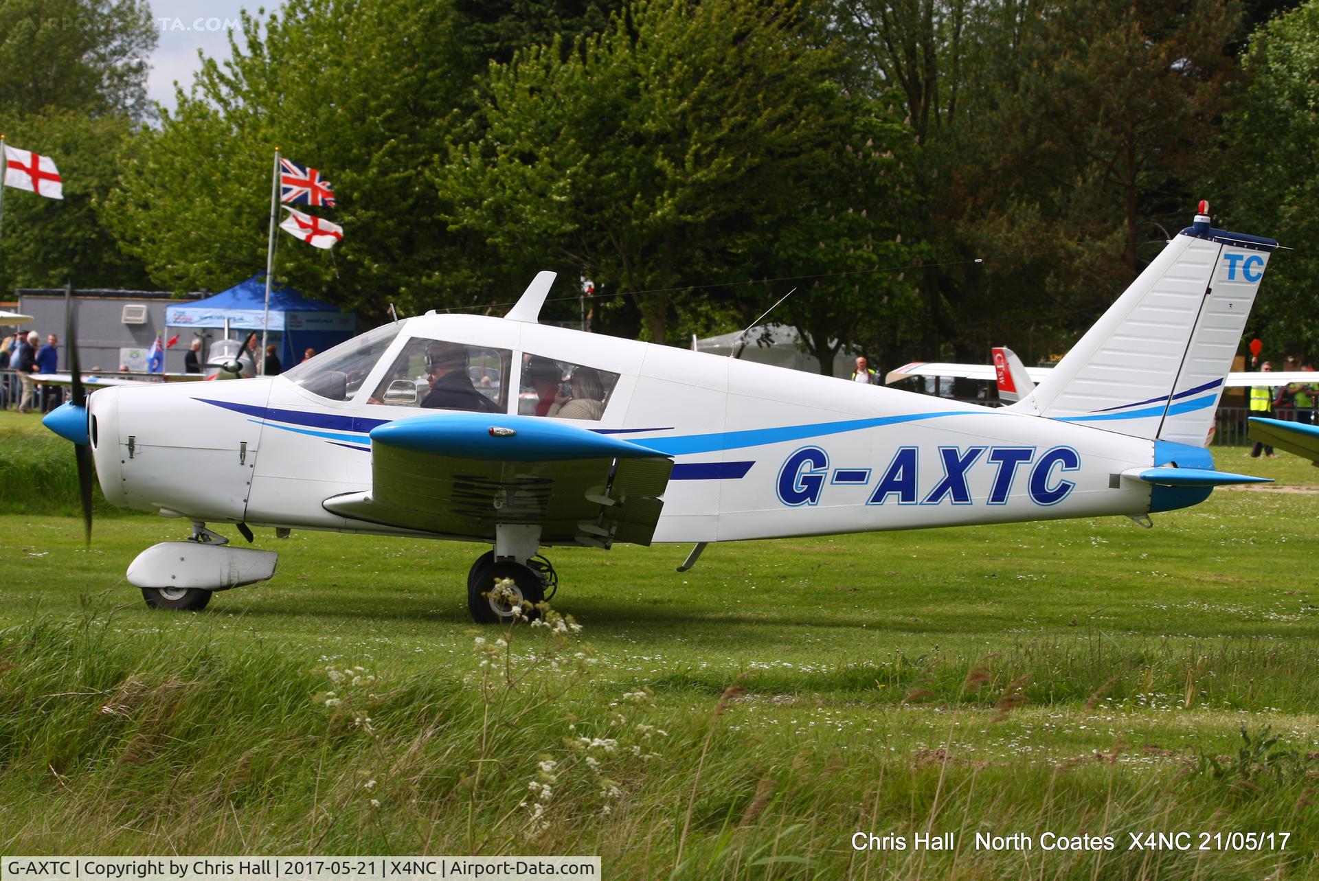 G-AXTC, 1969 Piper PA-28-140 Cherokee C/N 28-26265, North Coates Summer fly in