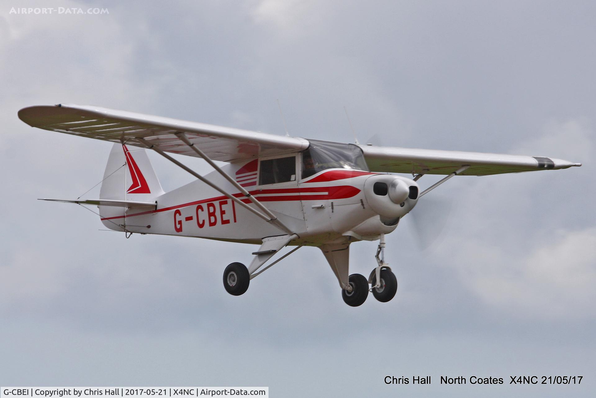 G-CBEI, 1961 Piper PA-22-108 Colt Colt C/N 22-9136, North Coates Summer fly in