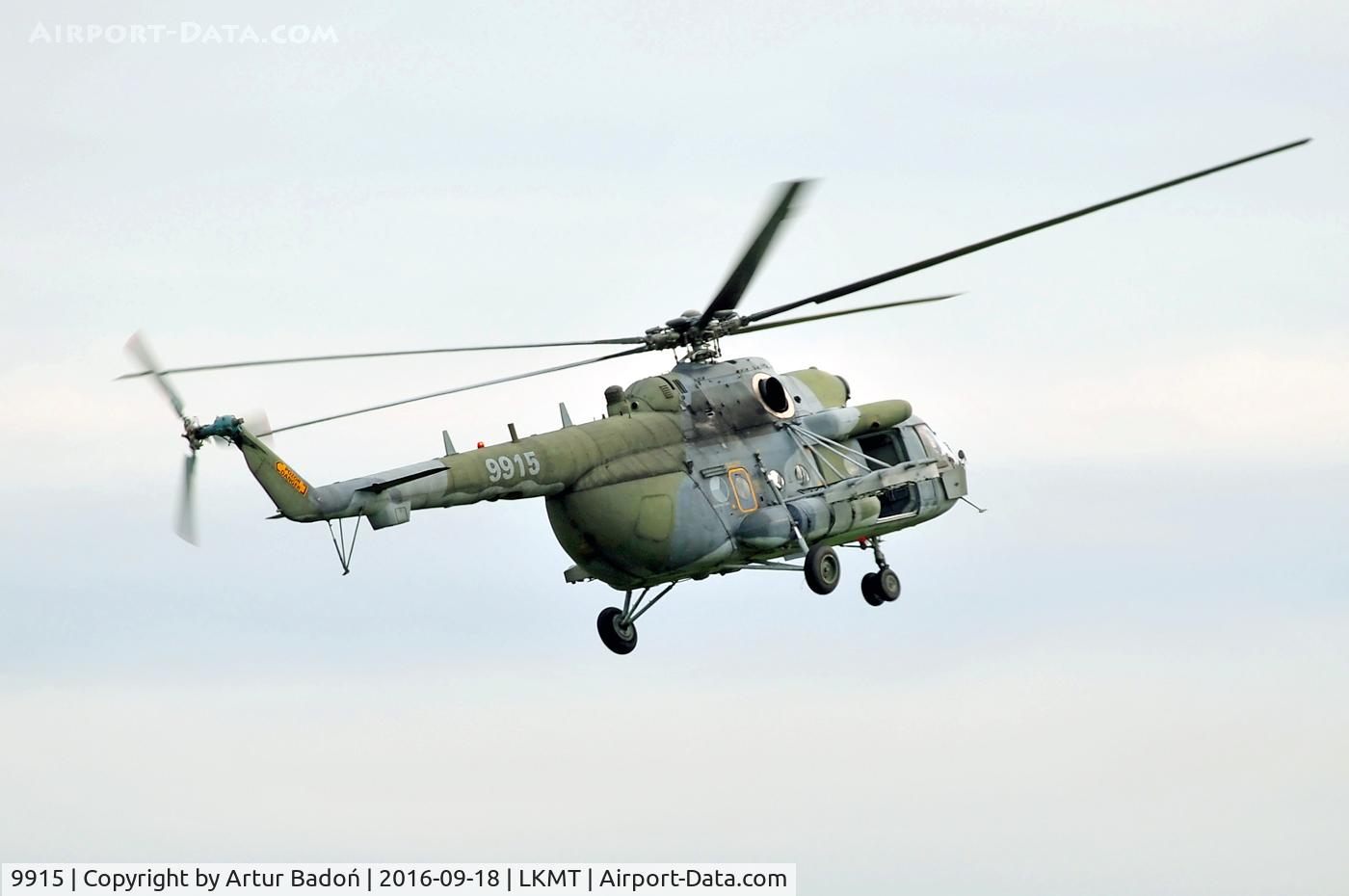 9915, Mil Mi-171Sh Hip C/N 59489619915, Czech Air Force