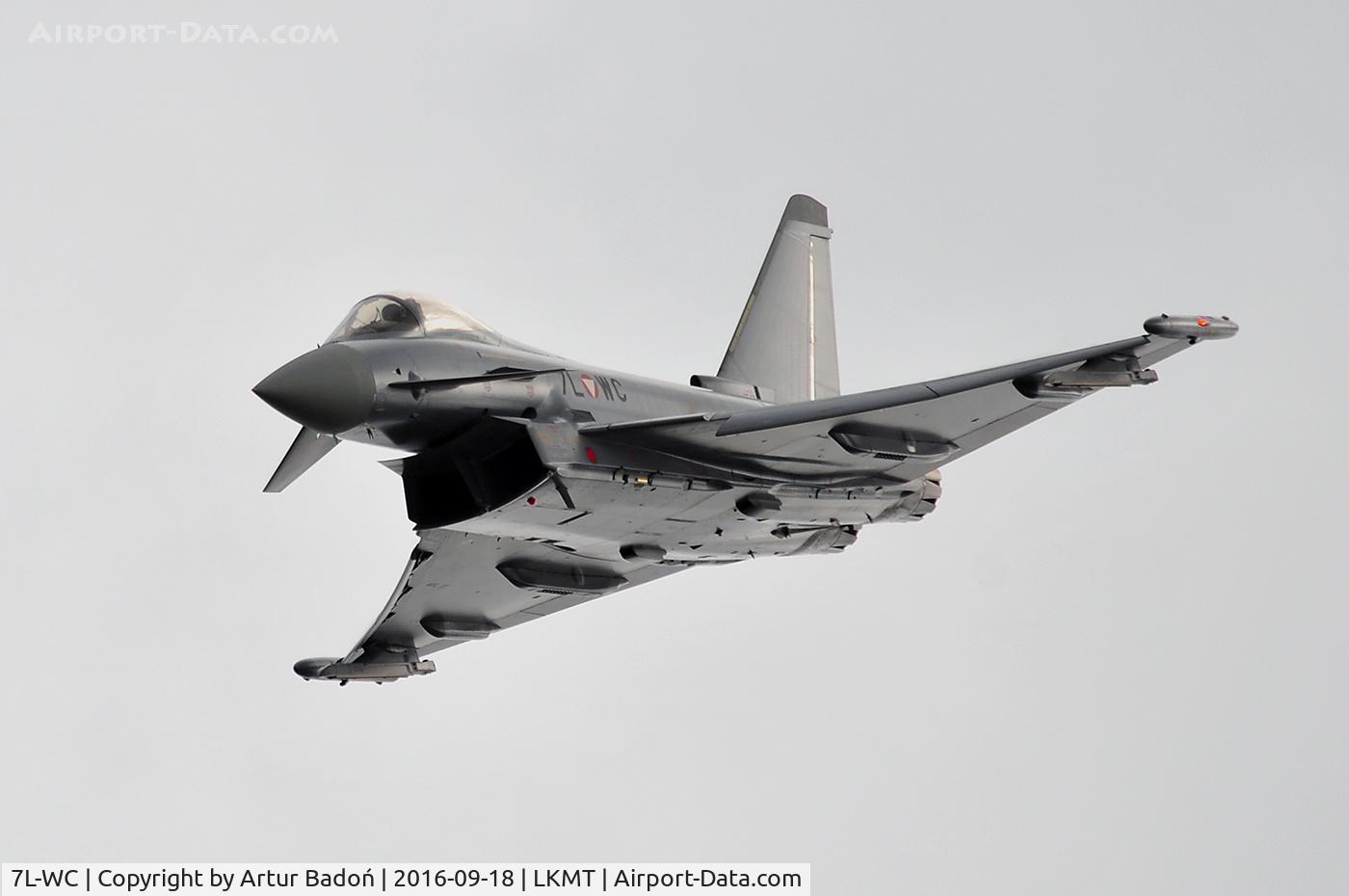 7L-WC, 2007 Eurofighter EF-2000 Typhoon S C/N AS003, Austria Air Force