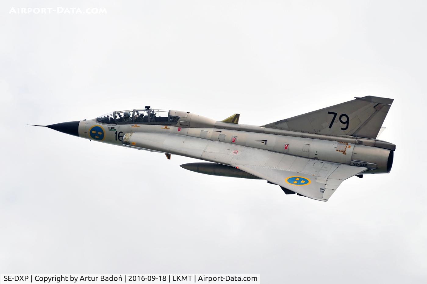 SE-DXP, 1962 Saab Sk35C Draken C/N 35-810, SWEDEN AIR FORCE