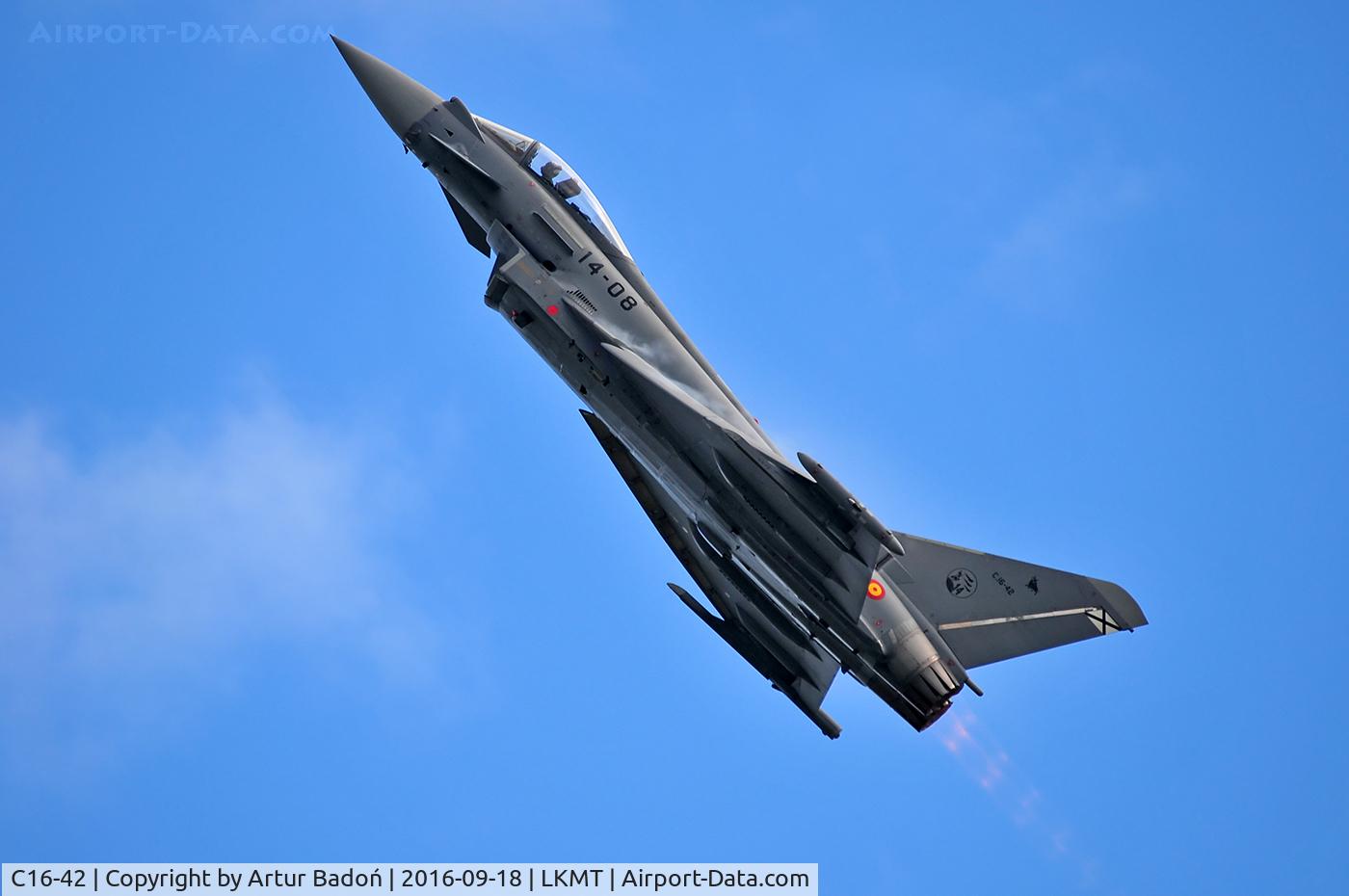 C16-42, 2010 Eurofighter EF-2000 Typhoon S C/N SS023, Spain Air Force