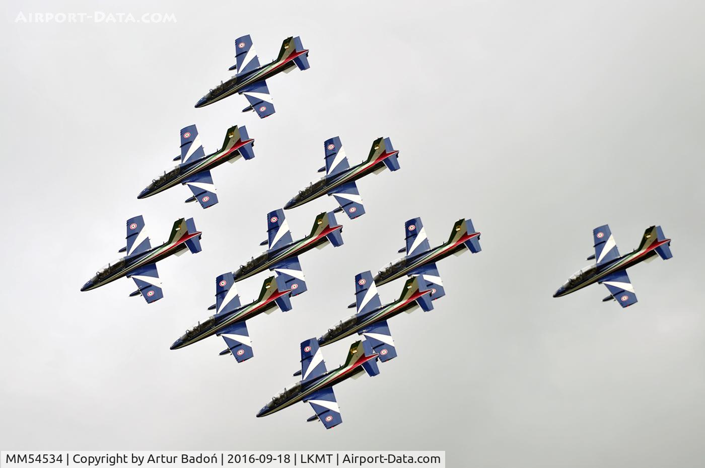 MM54534, Aermacchi MB-339PAN C/N 6741/136/AA068, Frecce Tricolori Aerobatic Team
