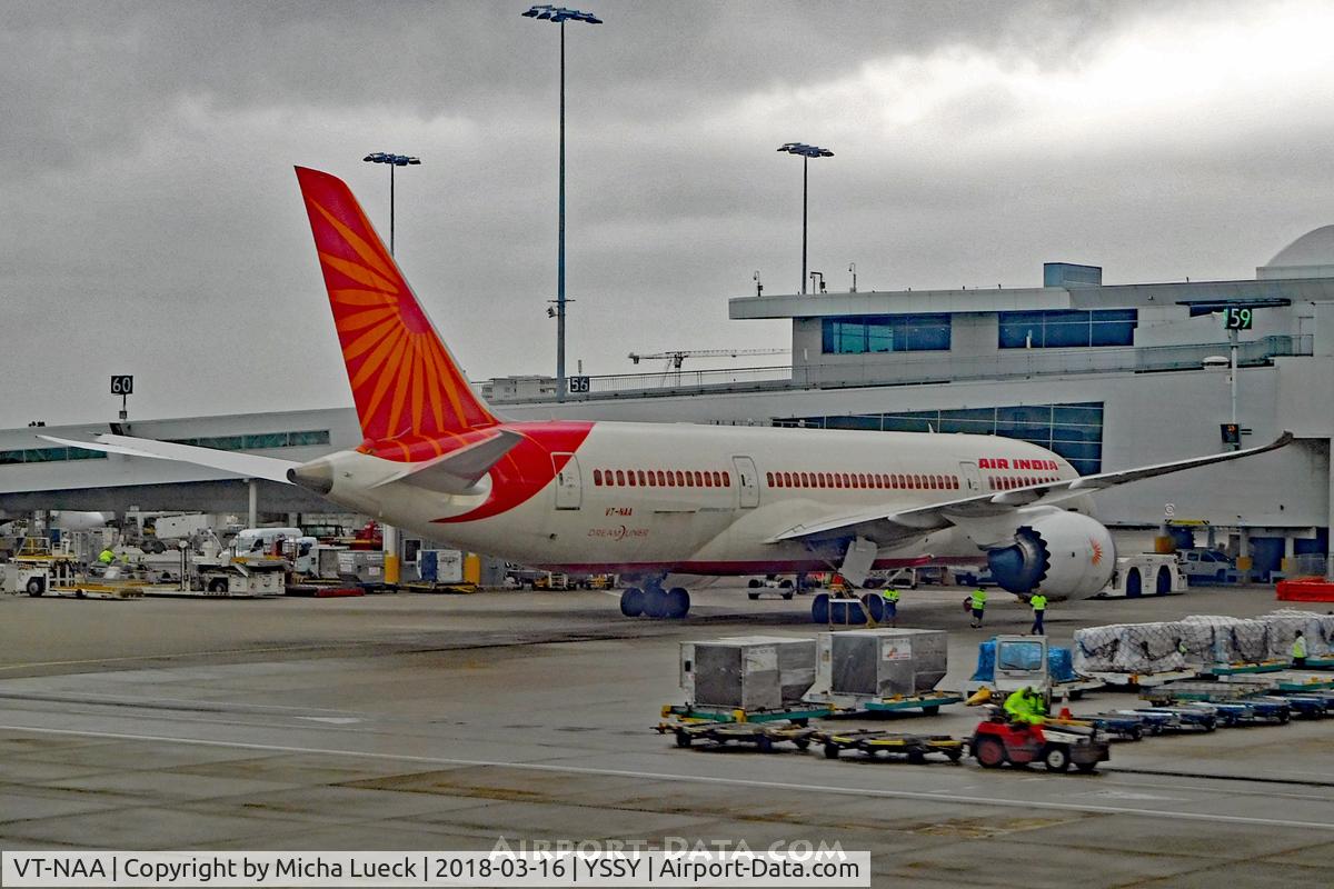 VT-NAA, 2017 Boeing 787-8 Dreamliner C/N 36298, At Mascot
