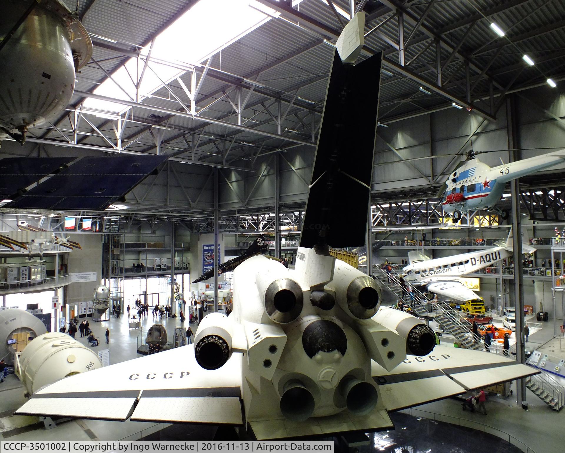 CCCP-3501002, 1984 VKK Buran OK-GLI C/N 002, VKK Buran OK-GLI at the Technik-Museum, Speyer