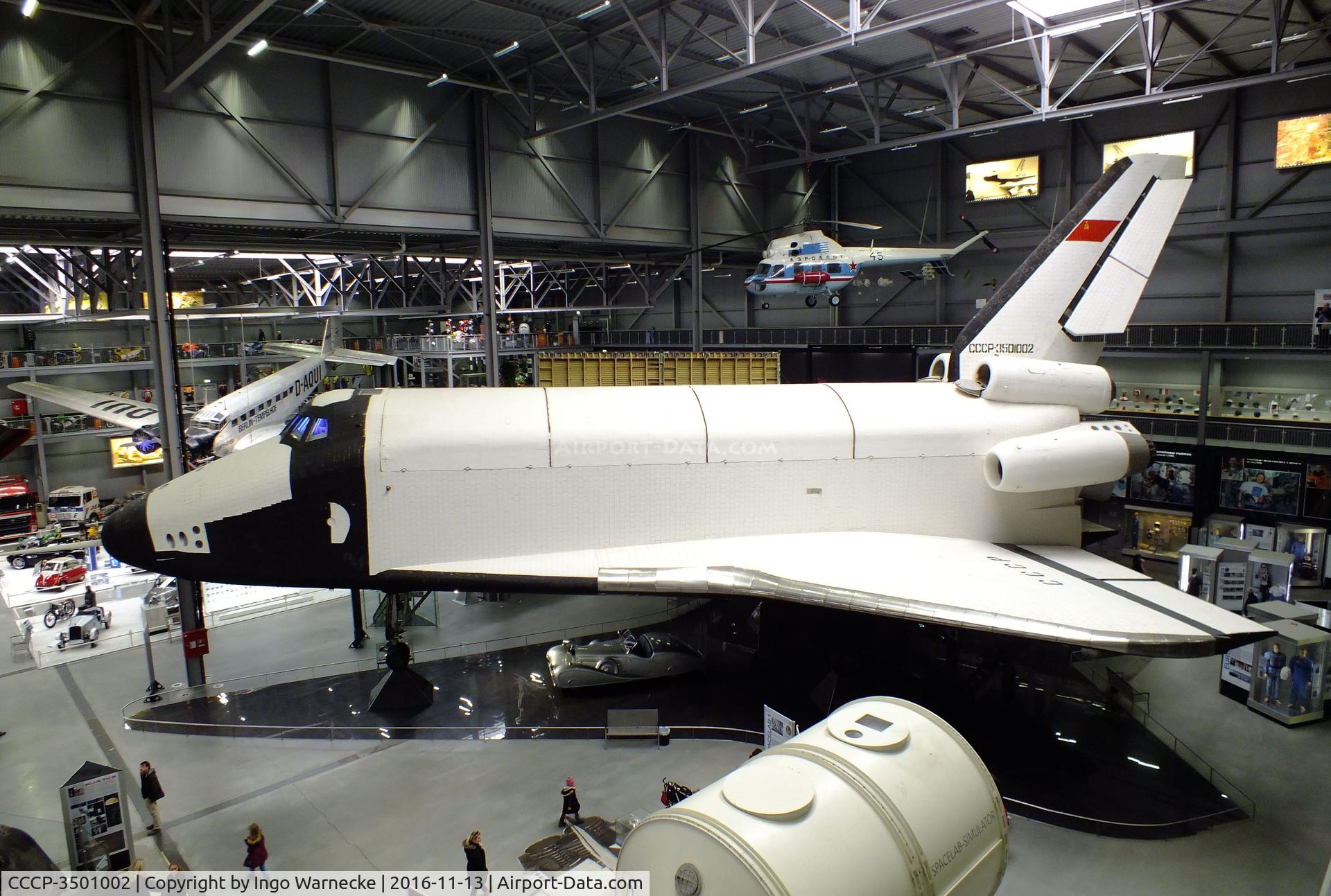 CCCP-3501002, 1984 VKK Buran OK-GLI C/N 002, VKK Buran OK-GLI at the Technik-Museum, Speyer