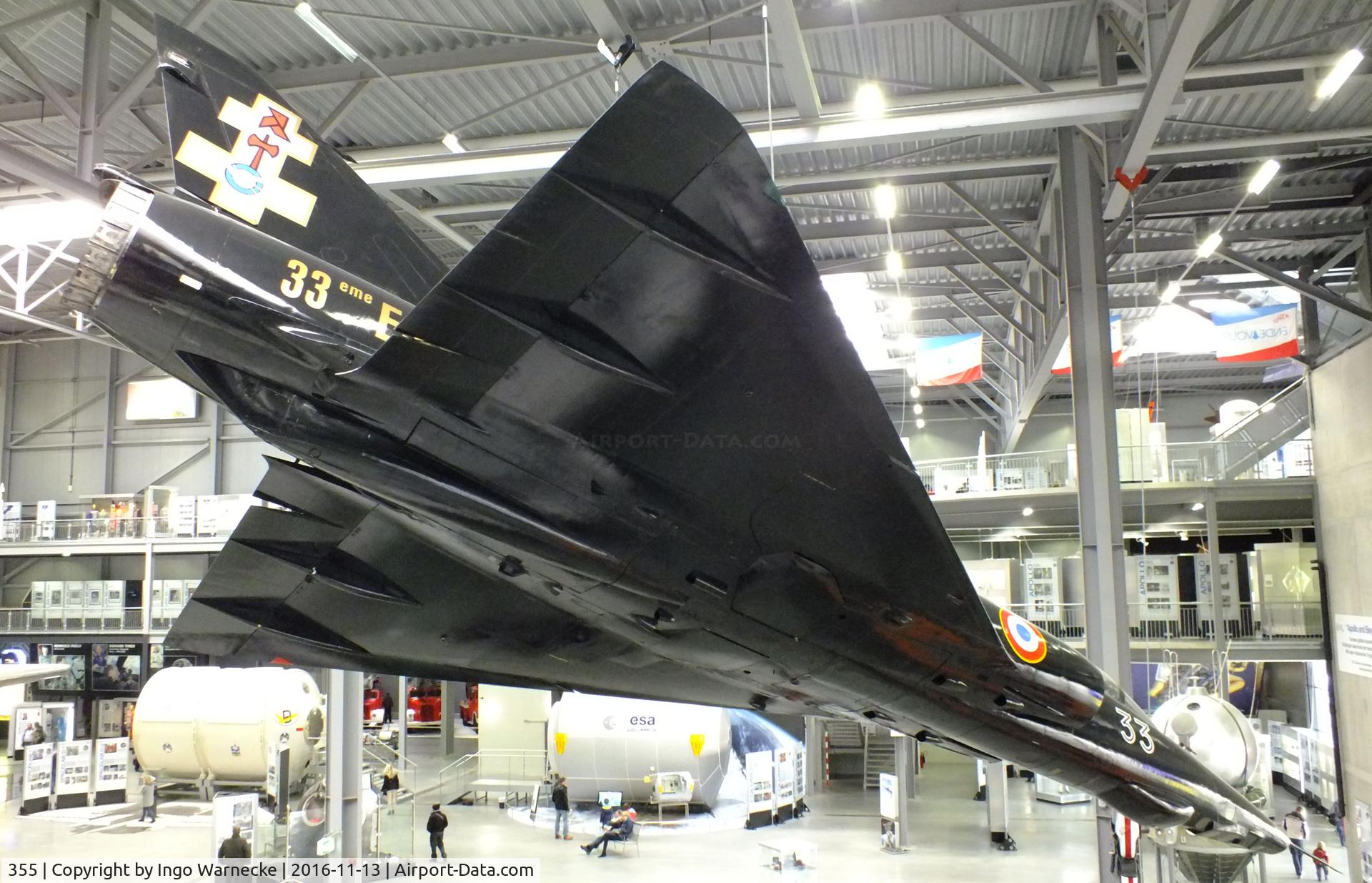 355, Dassault Mirage IIIRD C/N 355, Dassault Mirage III RD at the Technik-Museum, Speyer