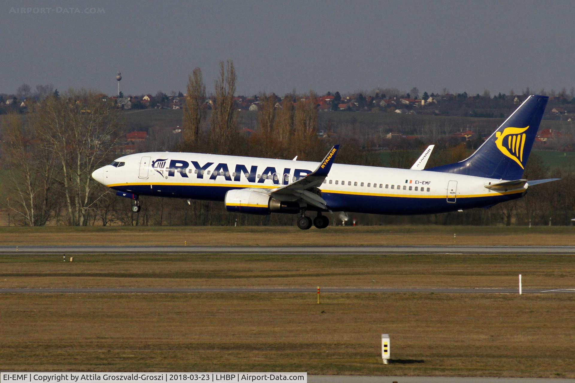 EI-EMF, 2010 Boeing 737-8AS C/N 34978, Budapest Ferihegy International Airport, Hungary