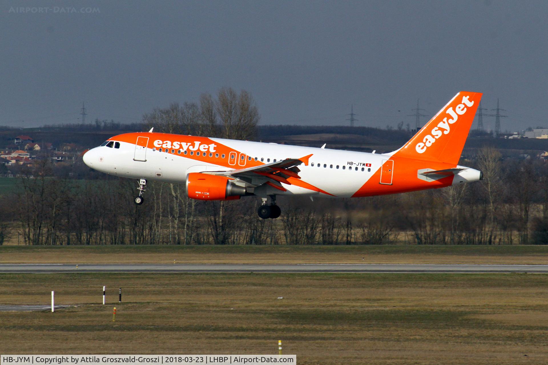 HB-JYM, 2011 Airbus A319-111 C/N 4667, Budapest Ferihegy International Airport, Hungary