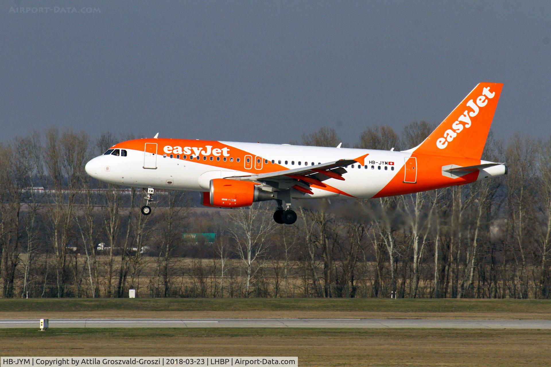 HB-JYM, 2011 Airbus A319-111 C/N 4667, Budapest Ferihegy International Airport, Hungary