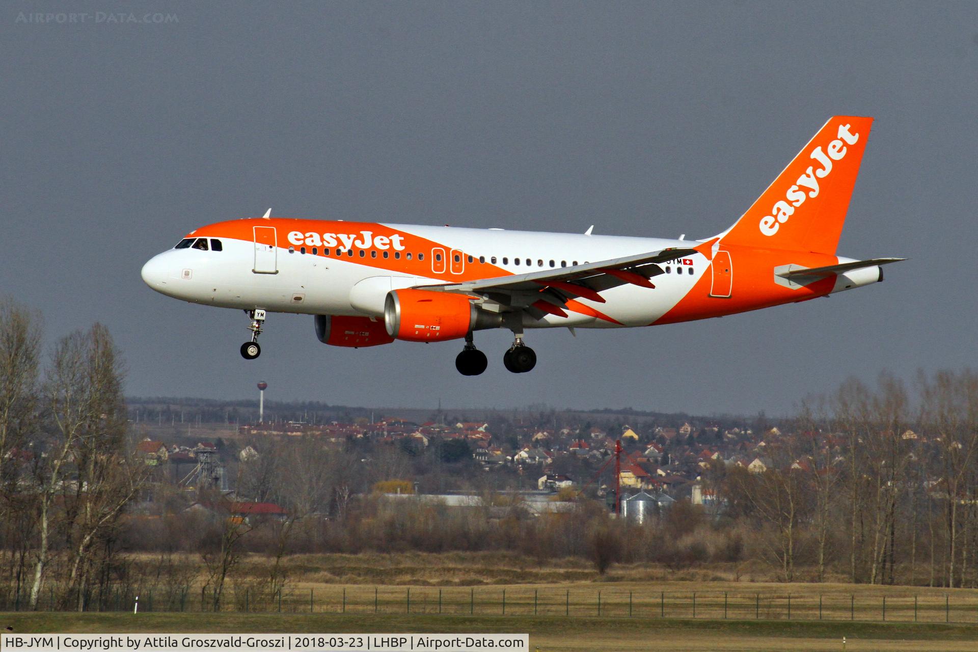 HB-JYM, 2011 Airbus A319-111 C/N 4667, Budapest Ferihegy International Airport, Hungary