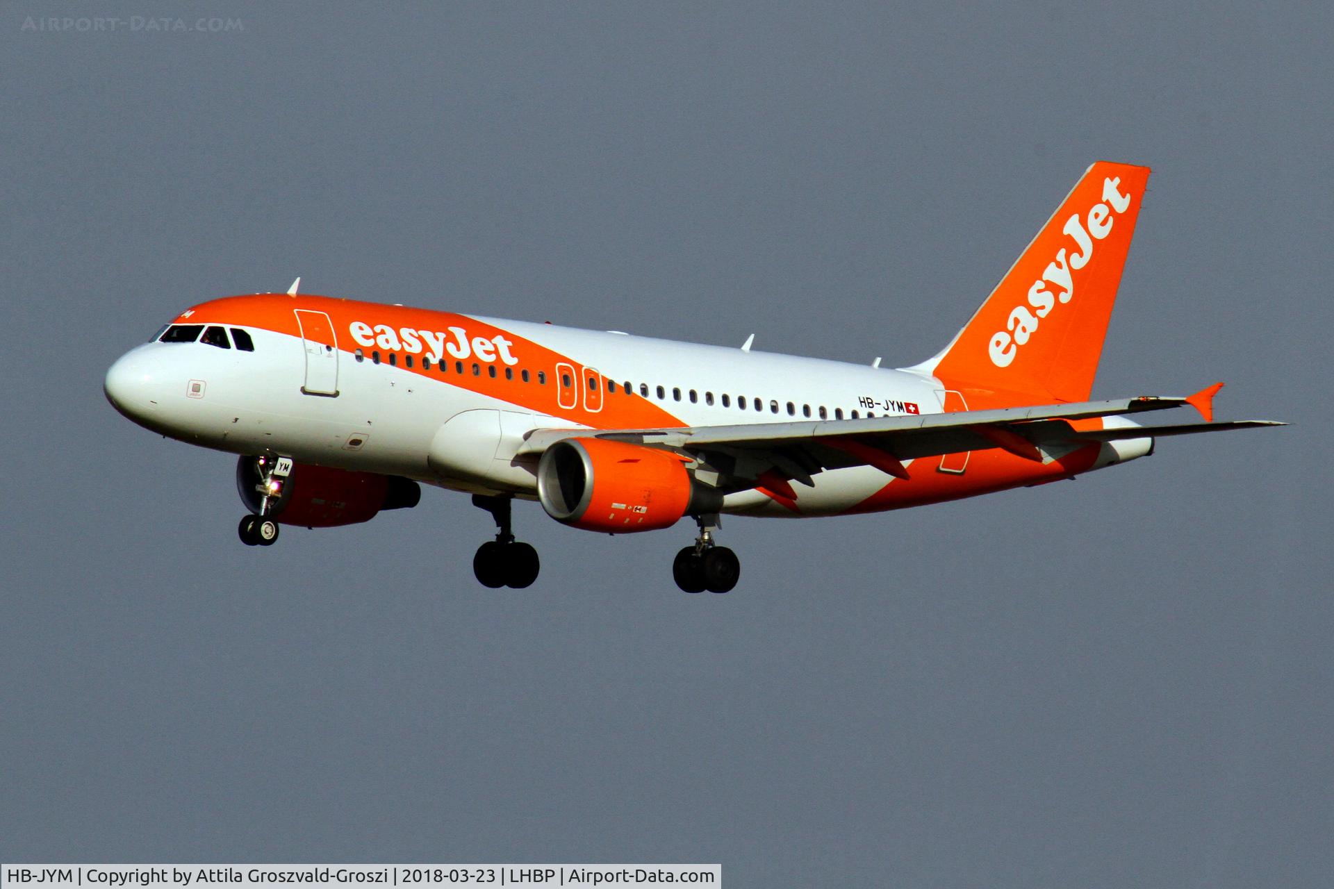 HB-JYM, 2011 Airbus A319-111 C/N 4667, Budapest Ferihegy International Airport, Hungary