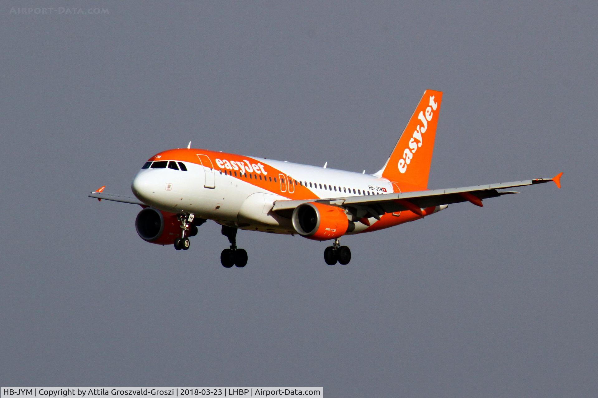 HB-JYM, 2011 Airbus A319-111 C/N 4667, Budapest Ferihegy International Airport, Hungary