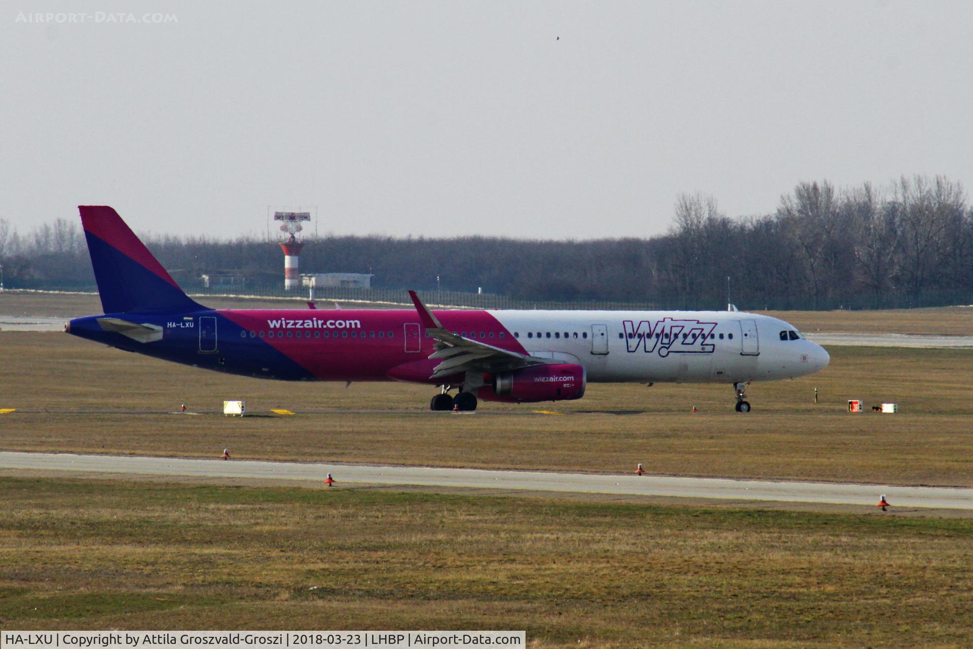 HA-LXU, 2017 Airbus A321-231 C/N 7763, Budapest Ferihegy International Airport, Hungary