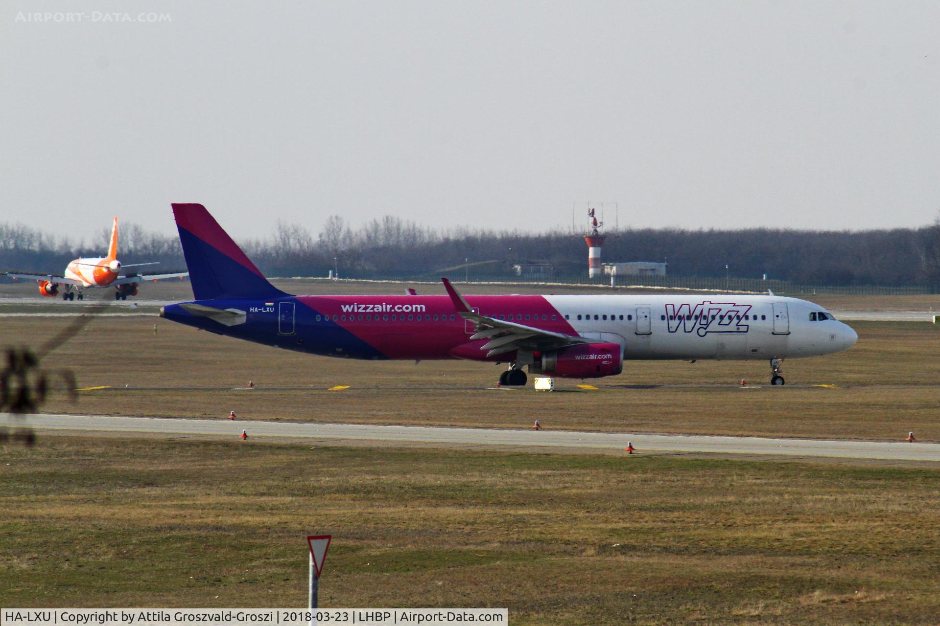 HA-LXU, 2017 Airbus A321-231 C/N 7763, Budapest Ferihegy International Airport, Hungary