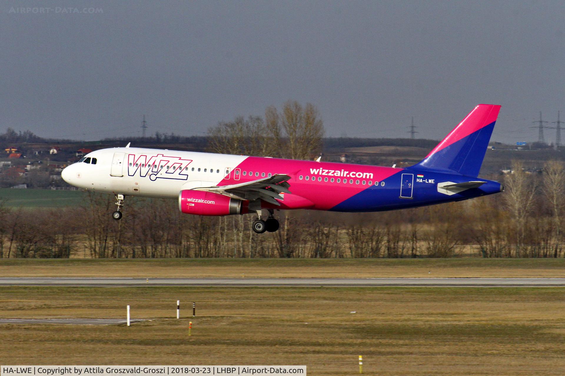 HA-LWE, 2010 Airbus A320-232 C/N 4372, Budapest Ferihegy International Airport, Hungary