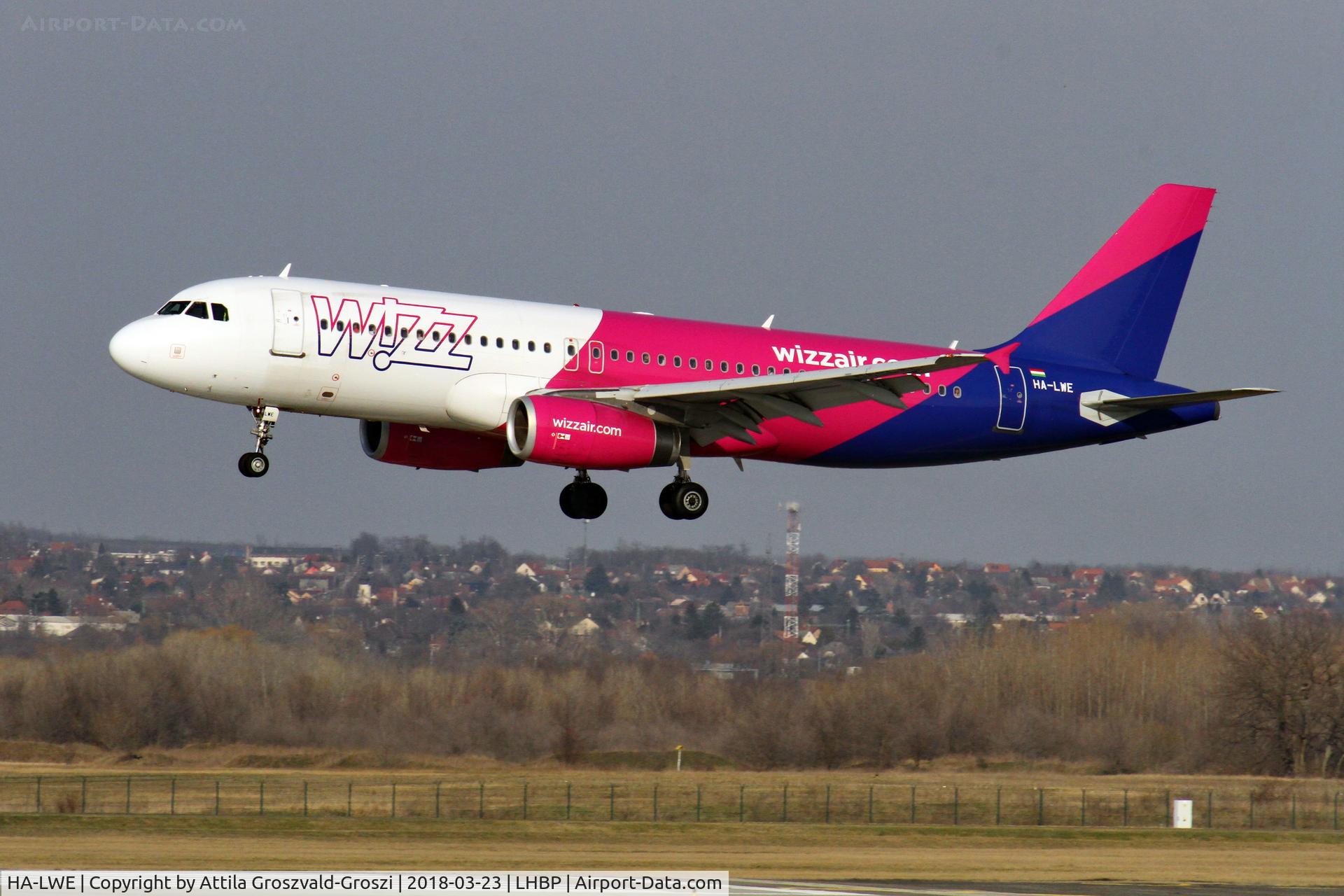 HA-LWE, 2010 Airbus A320-232 C/N 4372, Budapest Ferihegy International Airport, Hungary