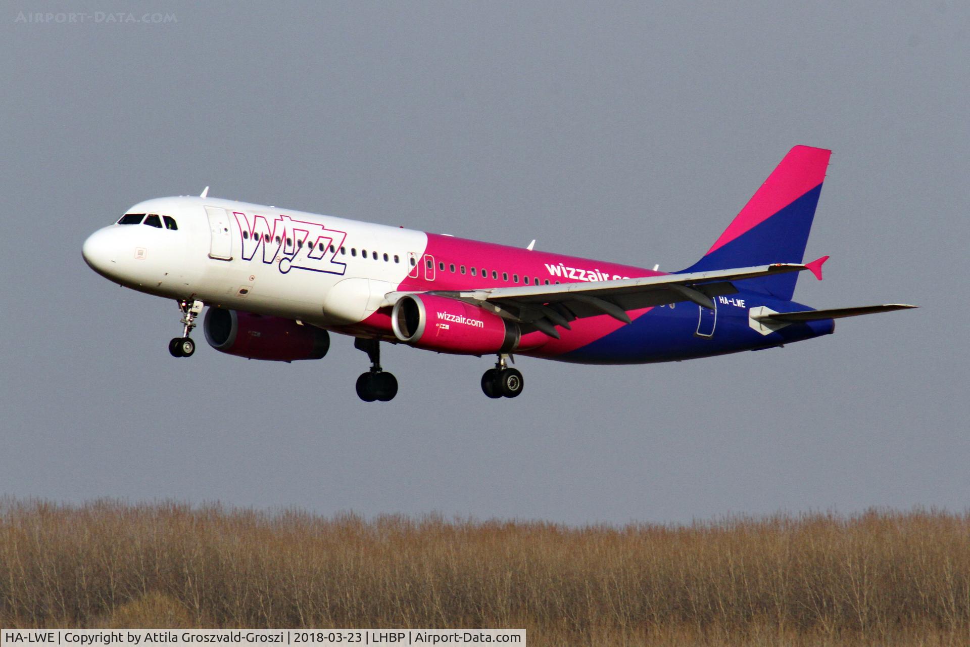 HA-LWE, 2010 Airbus A320-232 C/N 4372, Budapest Ferihegy International Airport, Hungary