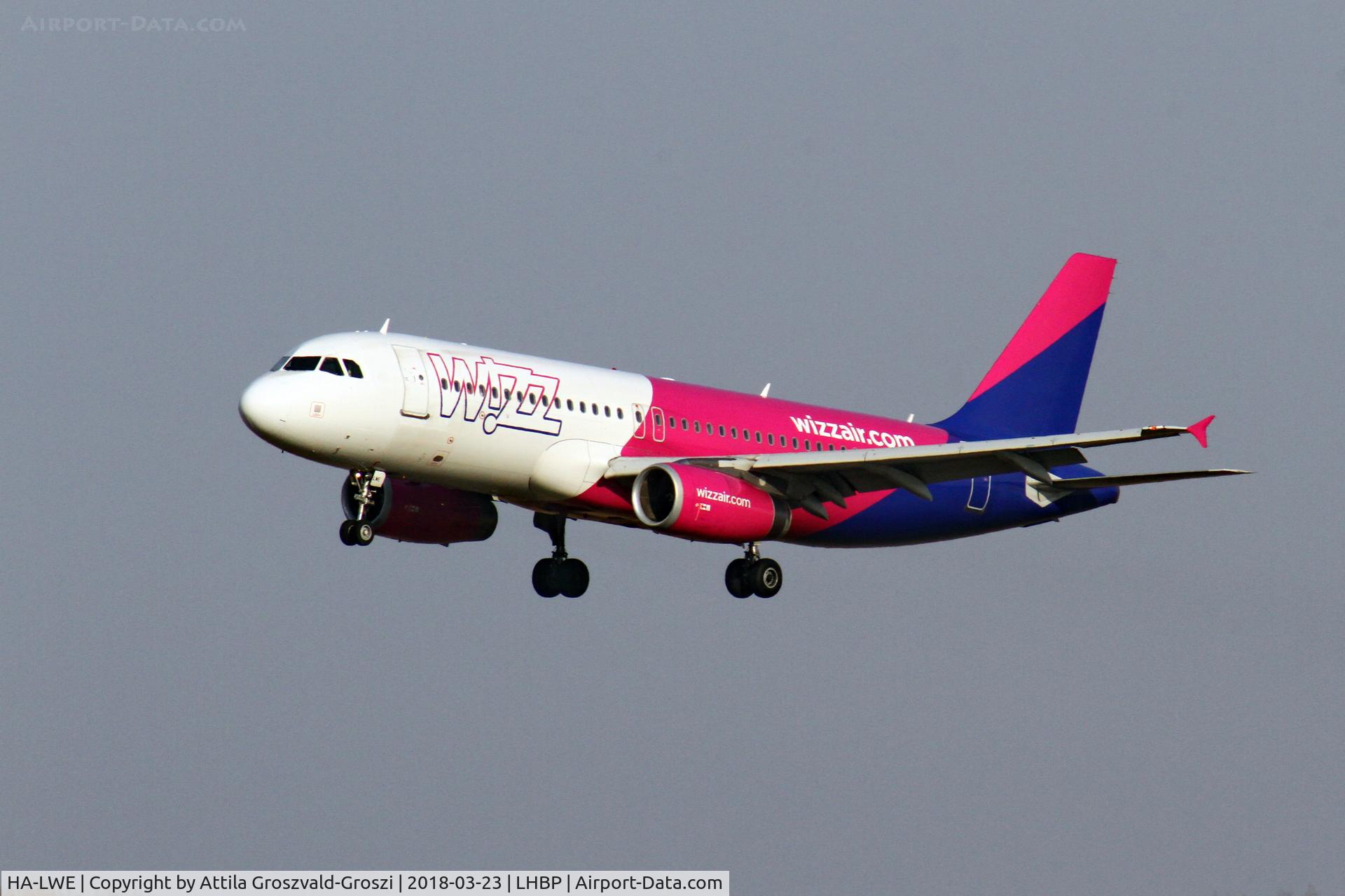 HA-LWE, 2010 Airbus A320-232 C/N 4372, Budapest Ferihegy International Airport, Hungary