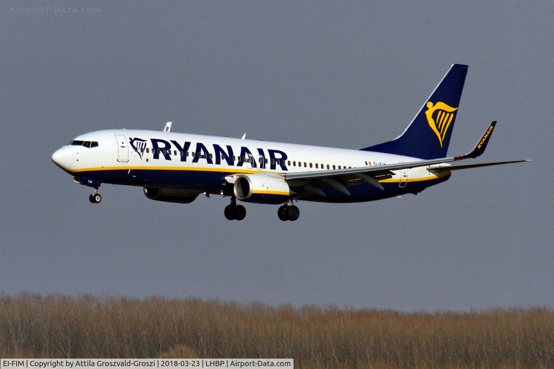 EI-FIM, 2015 Boeing 737-8AS C/N 61576, Budapest Ferihegy International Airport, Hungary