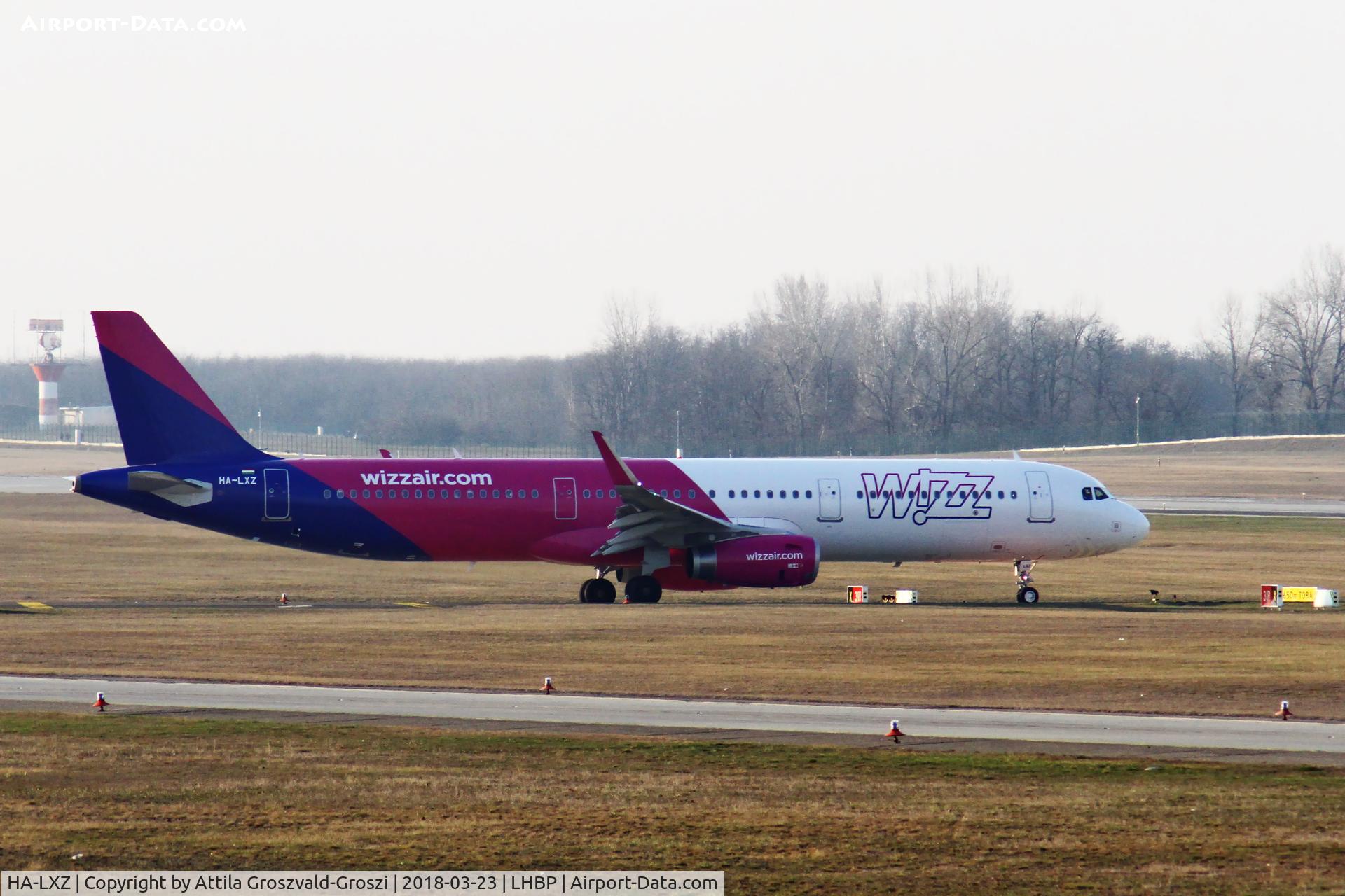 HA-LXZ, 2018 Airbus A321-231 C/N 8174, Budapest Ferihegy International Airport, Hungary