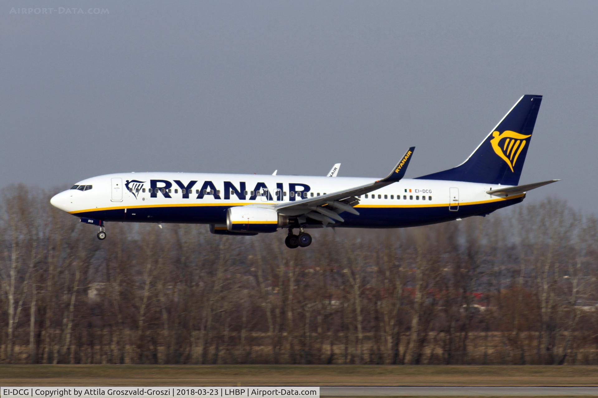 EI-DCG, 2004 Boeing 737-8AS C/N 33805, Budapest Ferihegy International Airport, Hungary