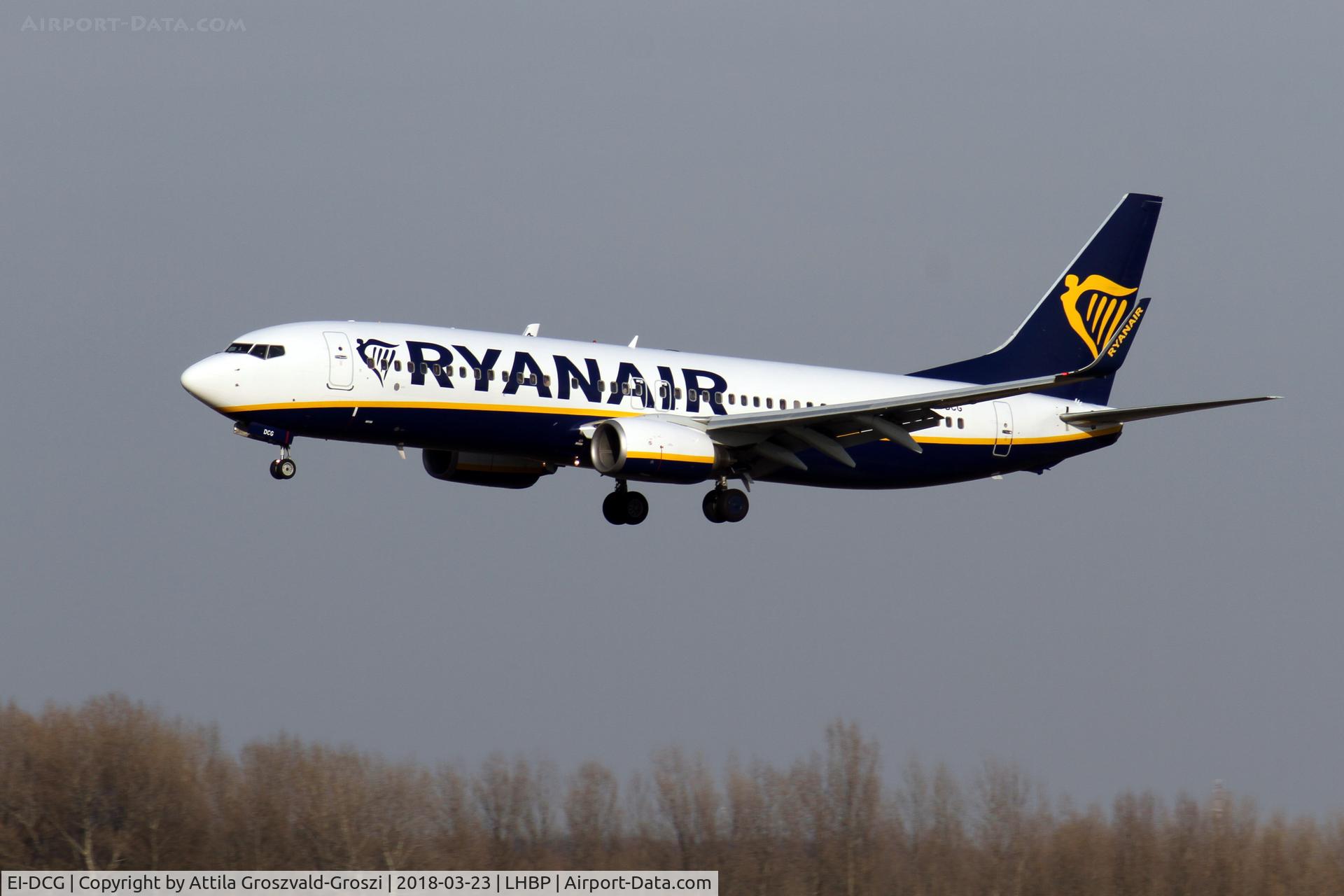 EI-DCG, 2004 Boeing 737-8AS C/N 33805, Budapest Ferihegy International Airport, Hungary