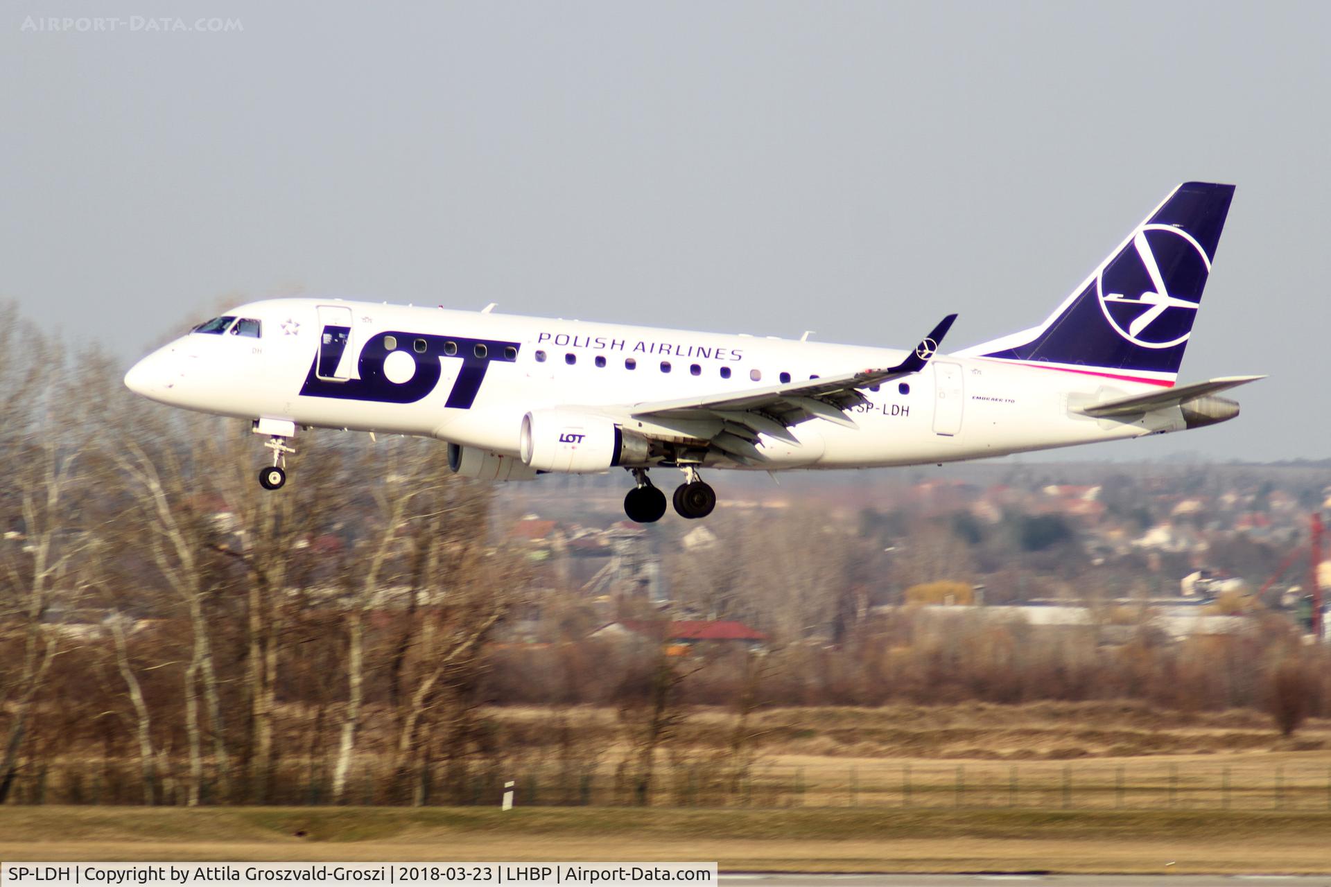SP-LDH, 2005 Embraer 170LR (ERJ-170-100LR) C/N 17000069, Budapest Ferihegy International Airport, Hungary