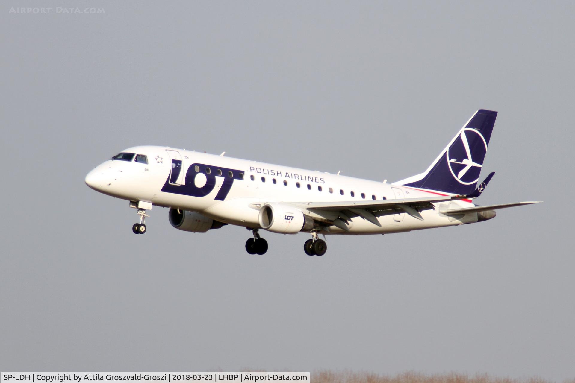 SP-LDH, 2005 Embraer 170LR (ERJ-170-100LR) C/N 17000069, Budapest Ferihegy International Airport, Hungary