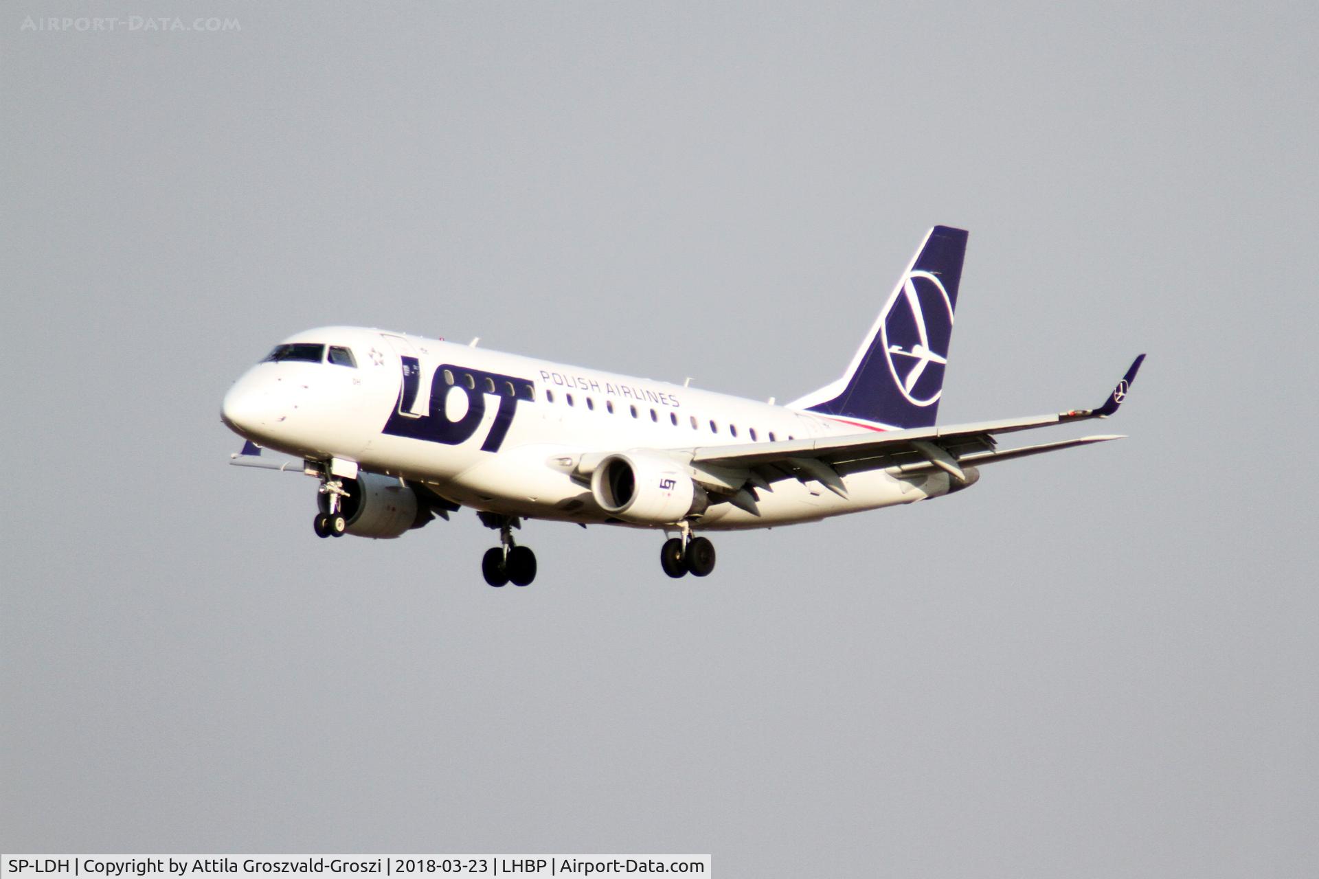 SP-LDH, 2005 Embraer 170LR (ERJ-170-100LR) C/N 17000069, Budapest Ferihegy International Airport, Hungary
