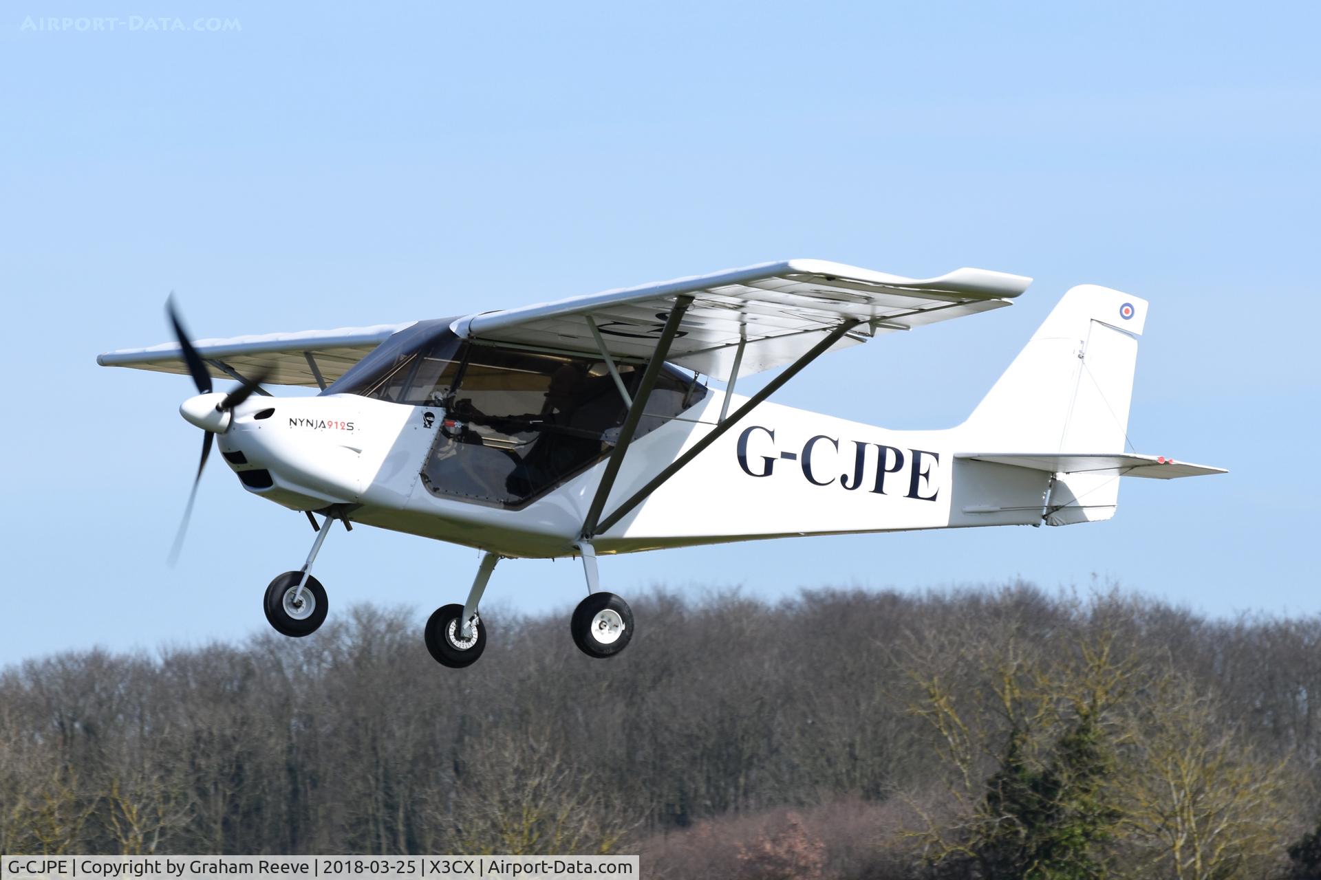 G-CJPE, 2016 Best Off SkyRanger Nynja 912(1) C/N BMAA/HB/681, Departing from Northrepps.