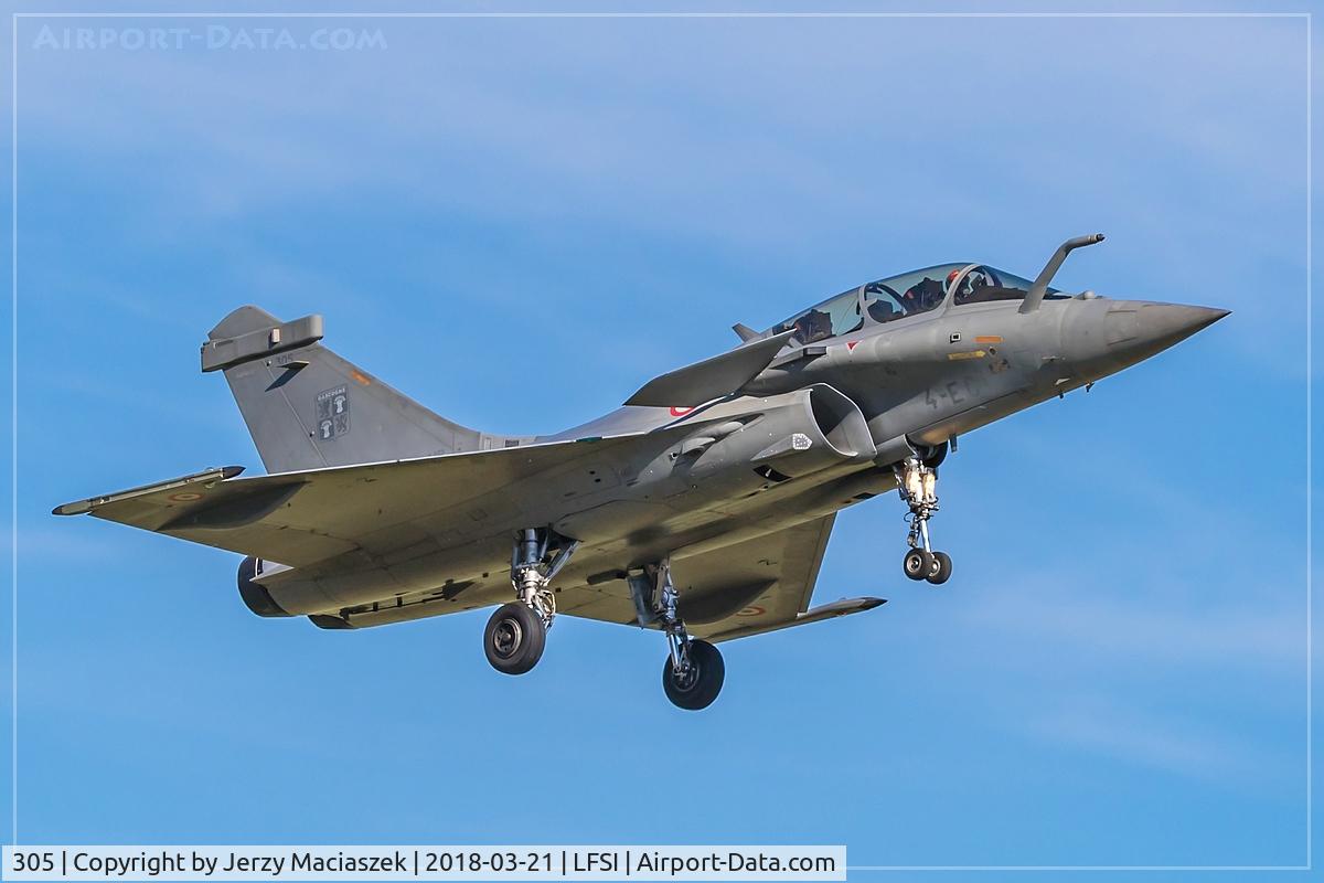 305, Dassault Rafale B C/N 305, 305 (4-EC), Dassault Rafale B, c/n: 305