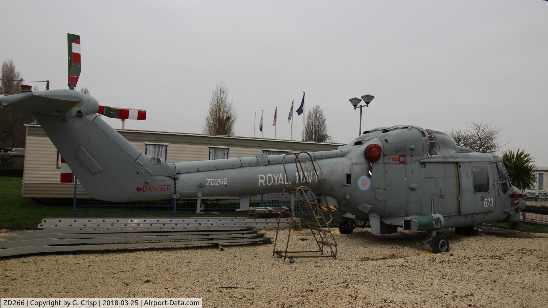 ZD266, 1983 Westland Lynx HMA.8SRU C/N 305, The Bradwell Bay Military & Science Museum, Essex, UK