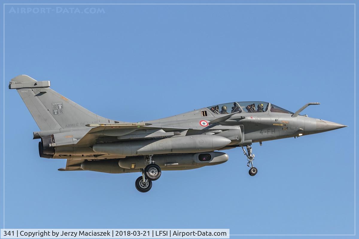 341, Dassault Rafale B C/N 341, Dassault Rafale B (341 / 4-FH)