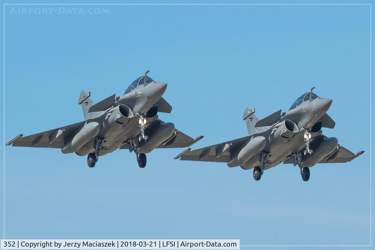 352, Dassault Rafale B C/N 352, 352 (4-FS), Dassault Rafale B, c/n: 352